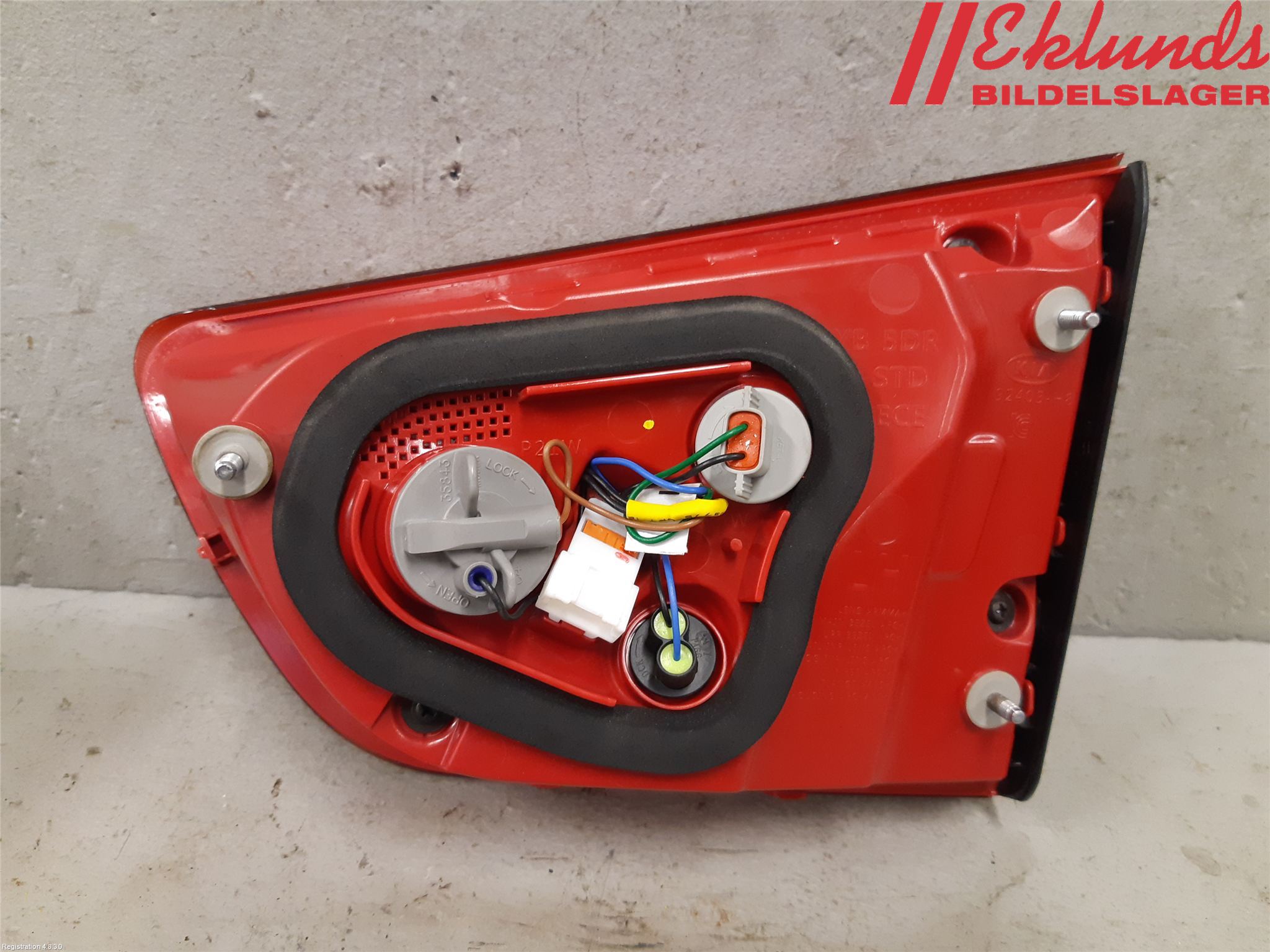 Kia RIO 17- Bakljus Lucka Vä