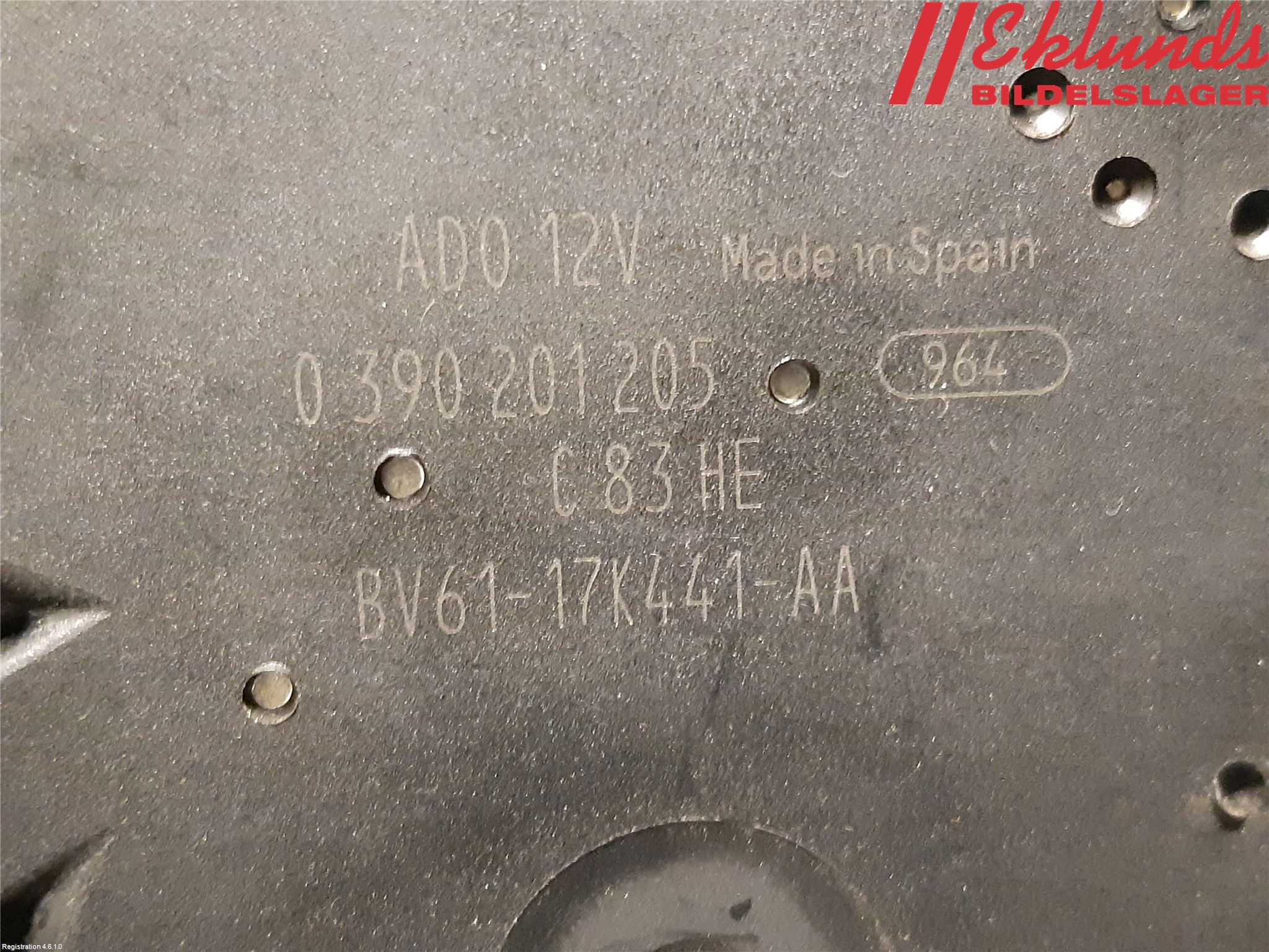 Ford FOCUS 11-14 Torkarmotor Baklucka