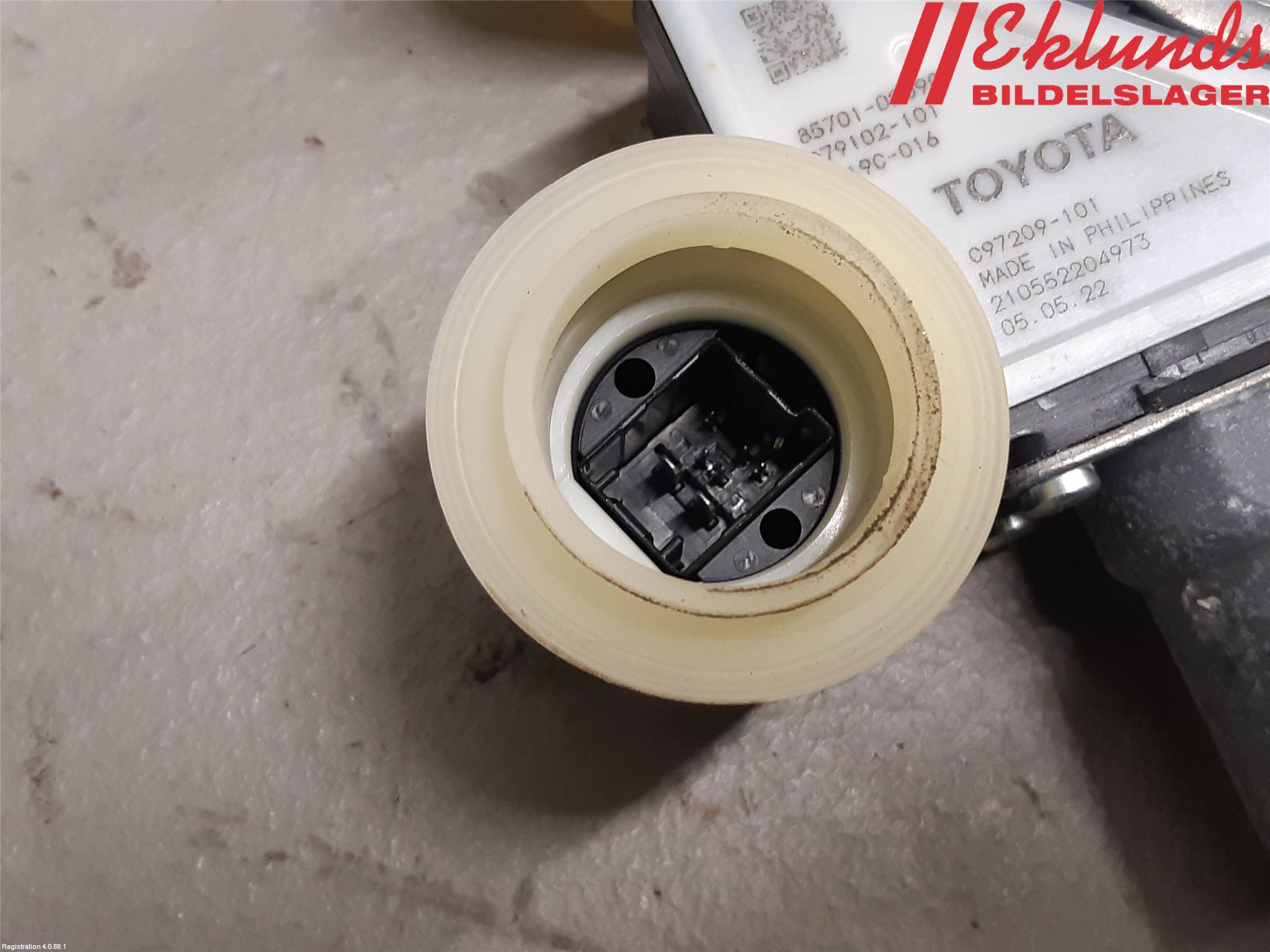 Toyota COROLLA 19- Fönsterhiss El Kompl