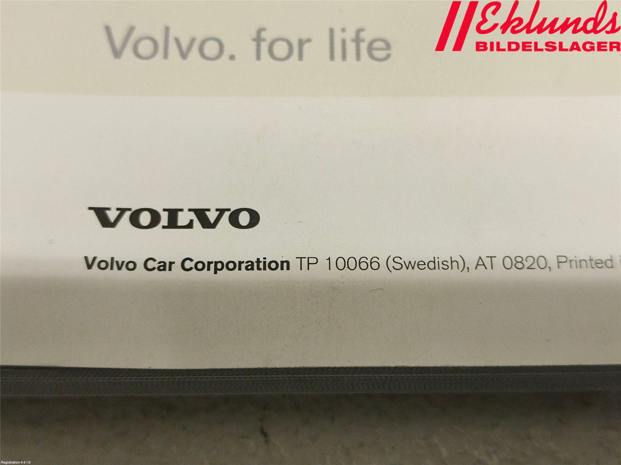 Volvo V70 08-13 Instruktionsbok