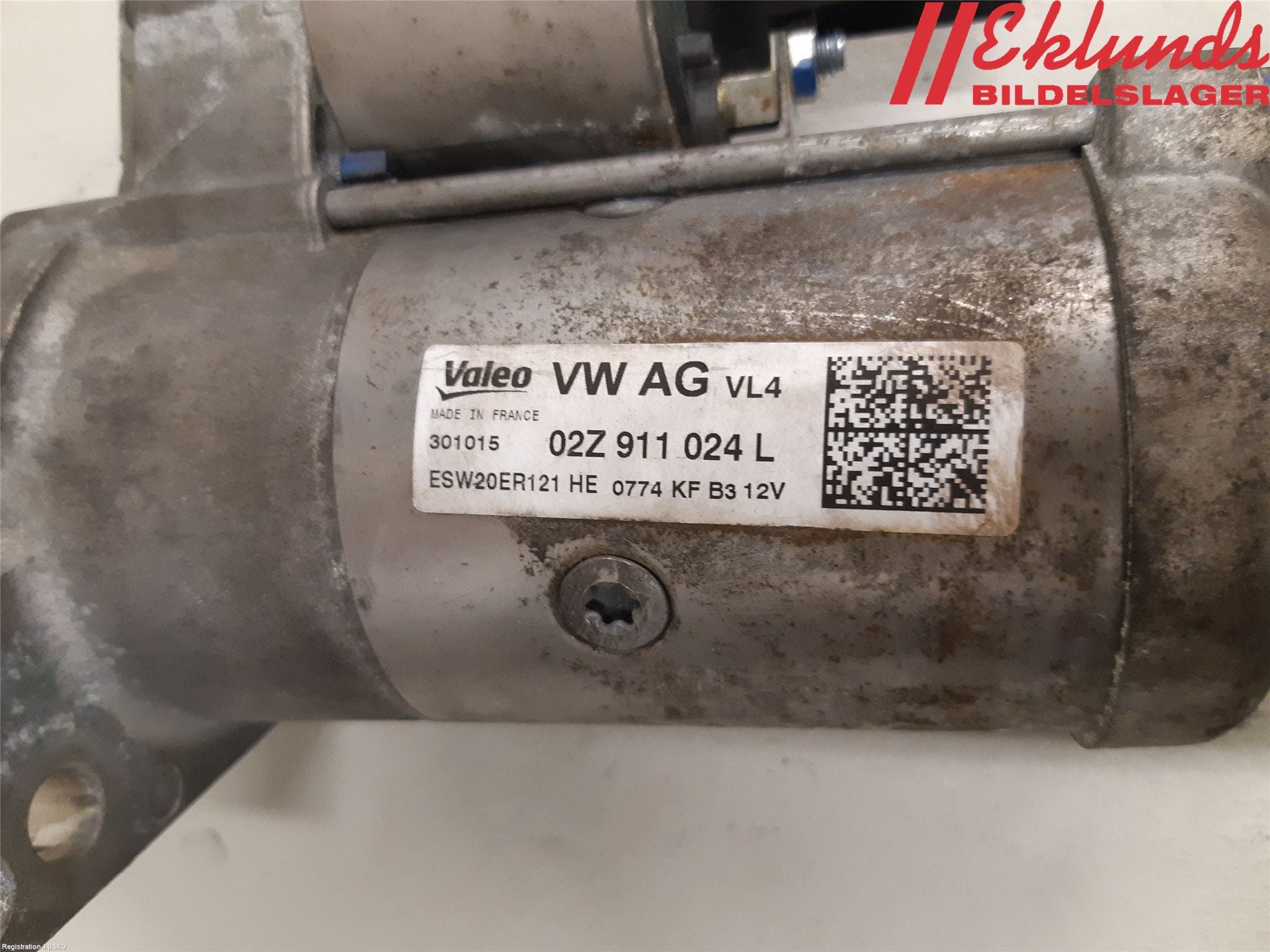 Audi A3/S3 8V 13-20 Startmotor Diesel