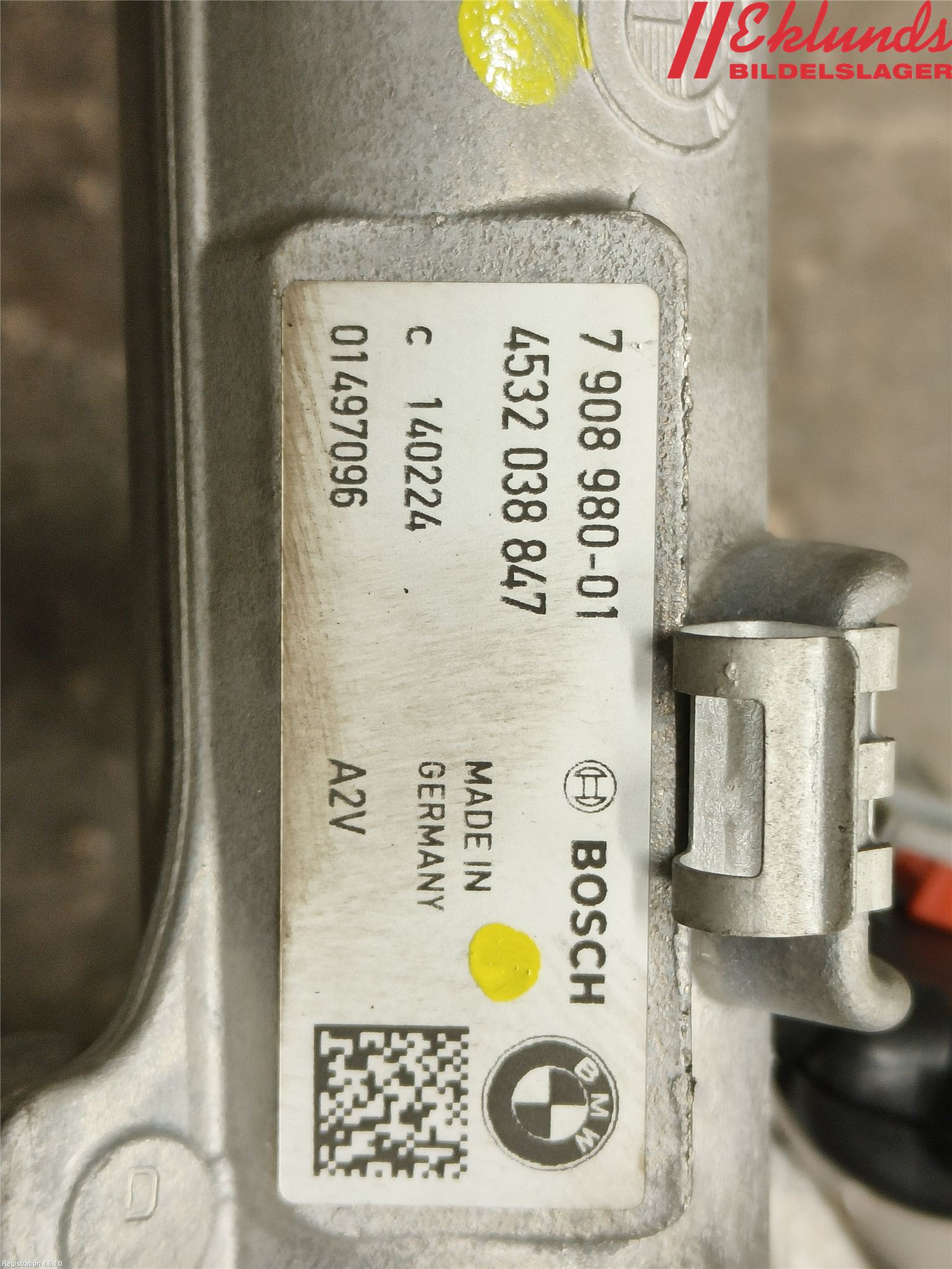 BMW 5 G30/G31/F90 17-23 Styrväxel-Snäcka Elektrisk
