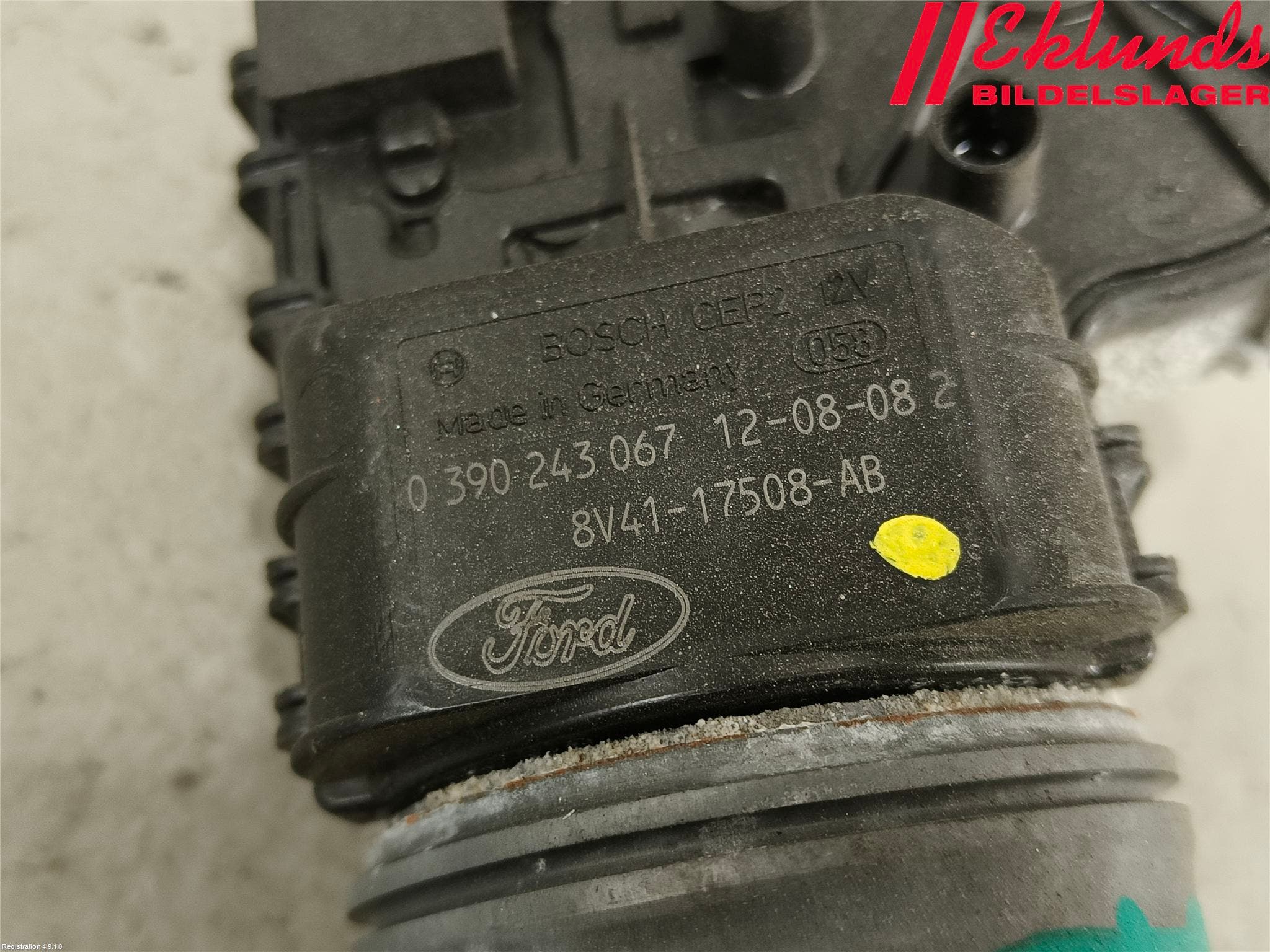 Ford KUGA 08-12 Torkarmotor Vindruta