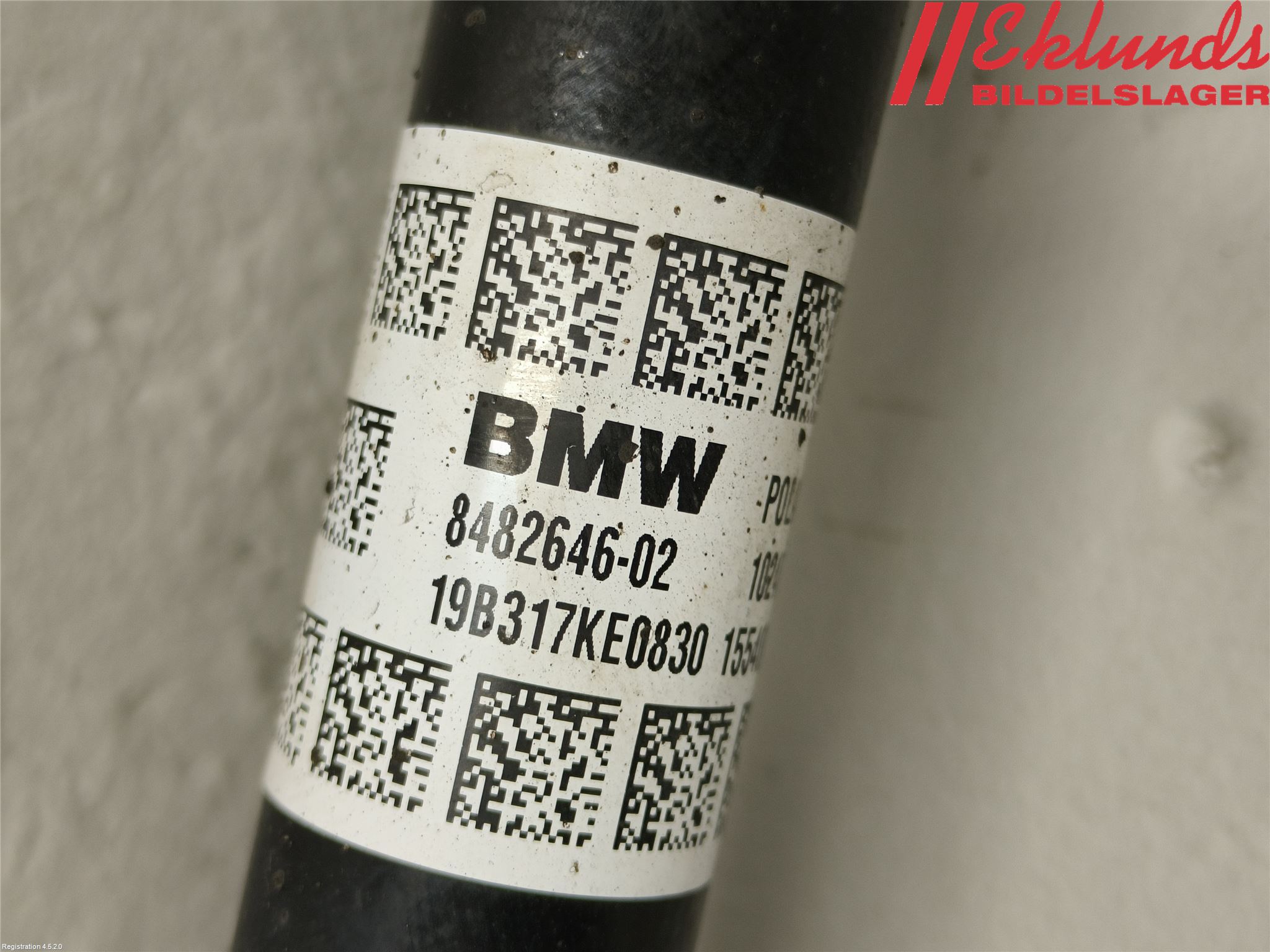 BMW X1 F48 15-22 Drivaxel Fram Höger