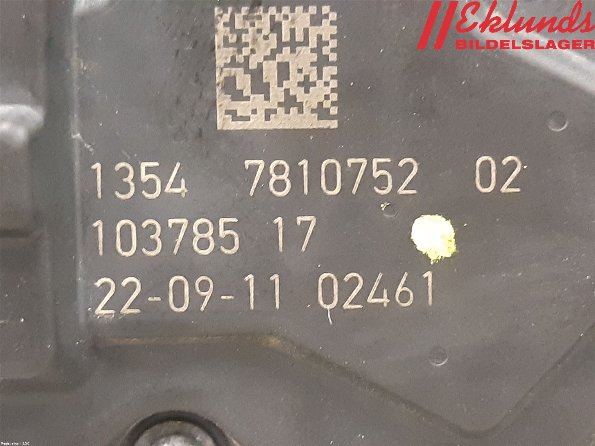 BMW 5 F10/F11/F18 09-17 Injspjällhus