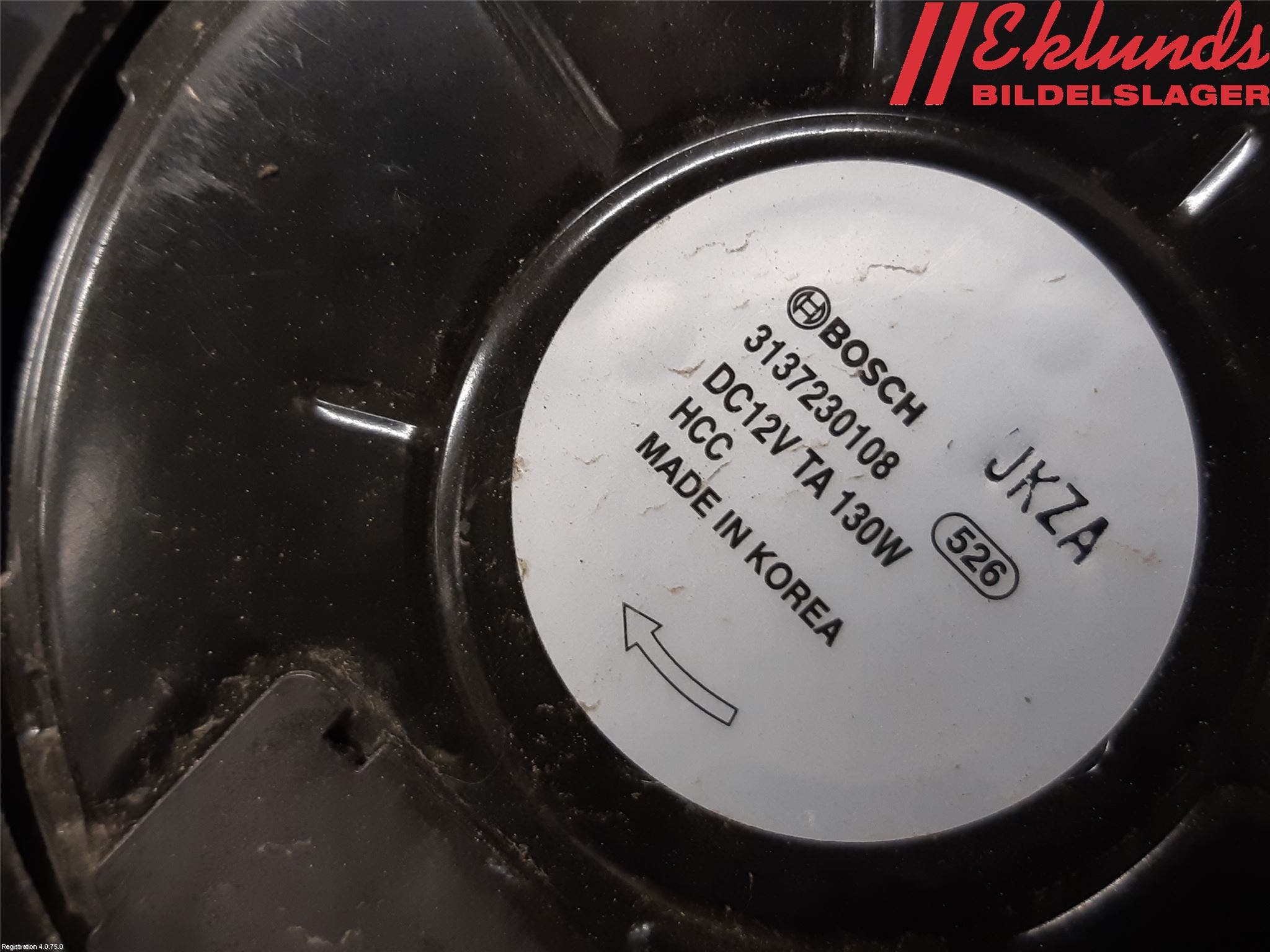 Kia PICANTO 12-17 Kylfläkt El