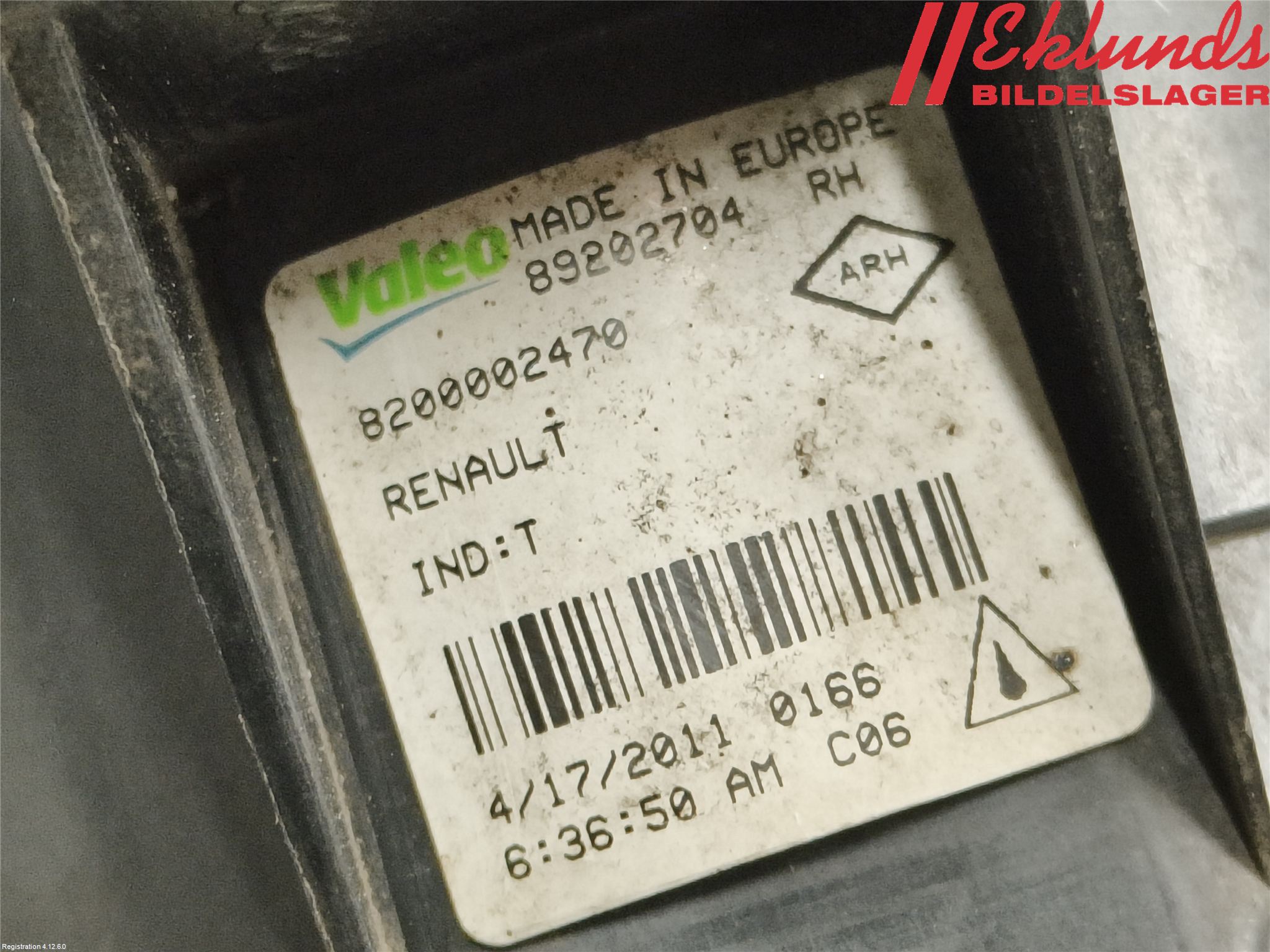 Renault CLIO III  09-12 Dimljus-Varselljus Fram