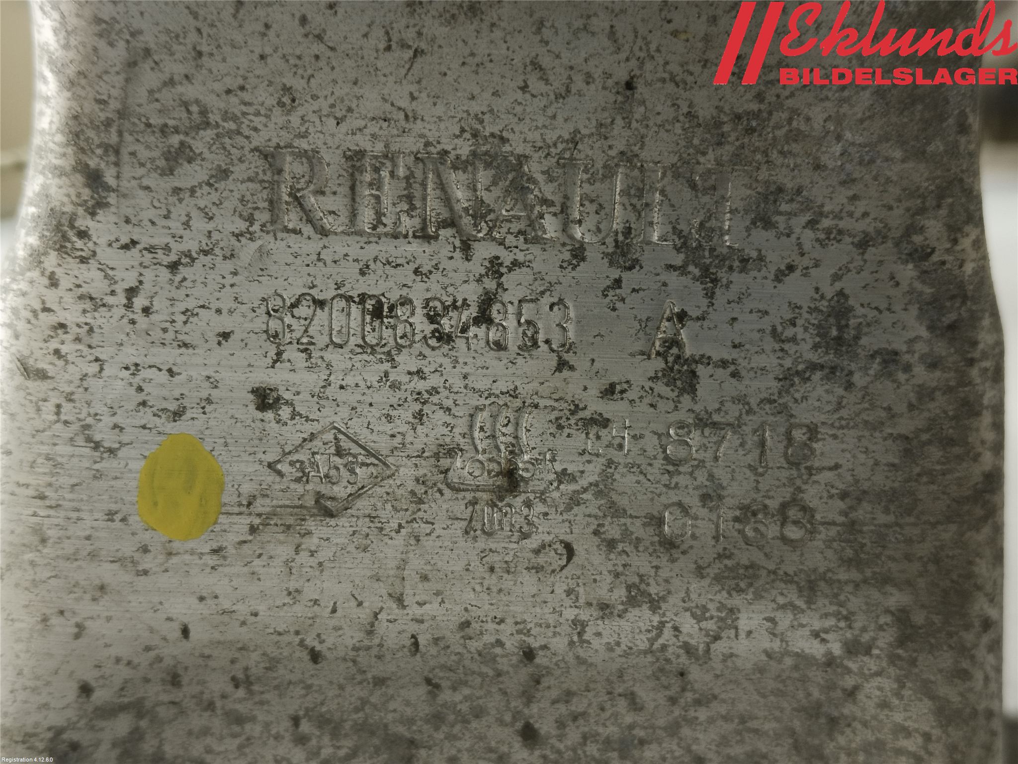 Renault CLIO III  09-12 Stötfångarbalk Fram