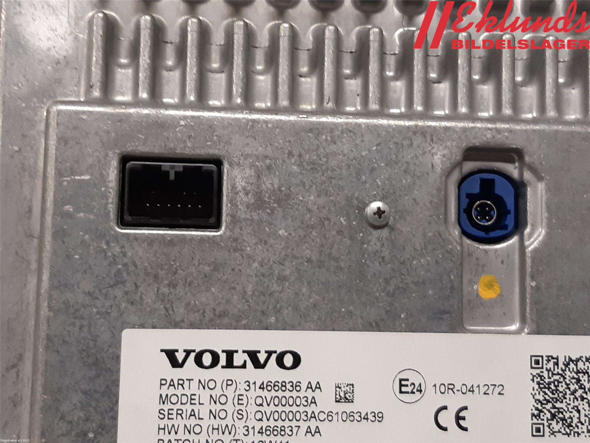 Volvo S90 17->> Bildskärm