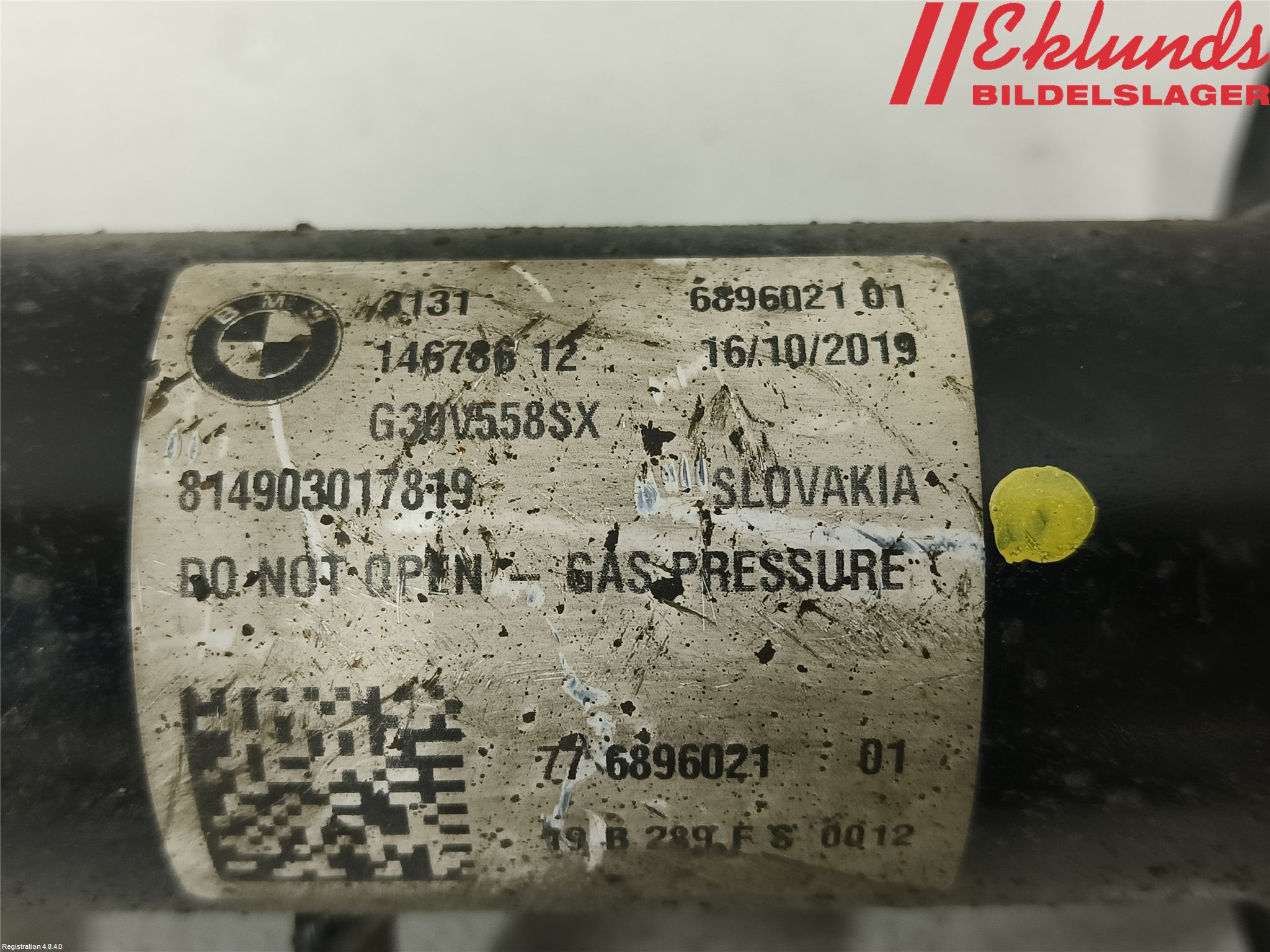 BMW 5 G30/G31/F90 17-23 Fjäderben Fram Vänster