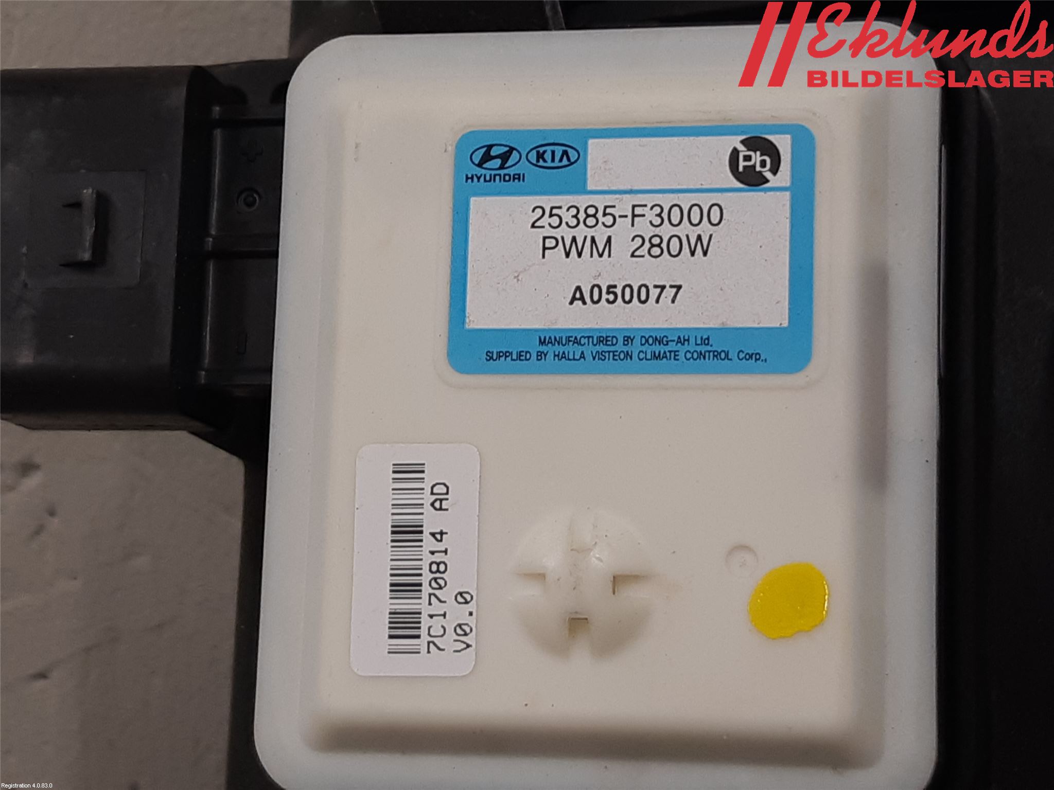 Hyundai i30 PD 17- Kylfläkt El