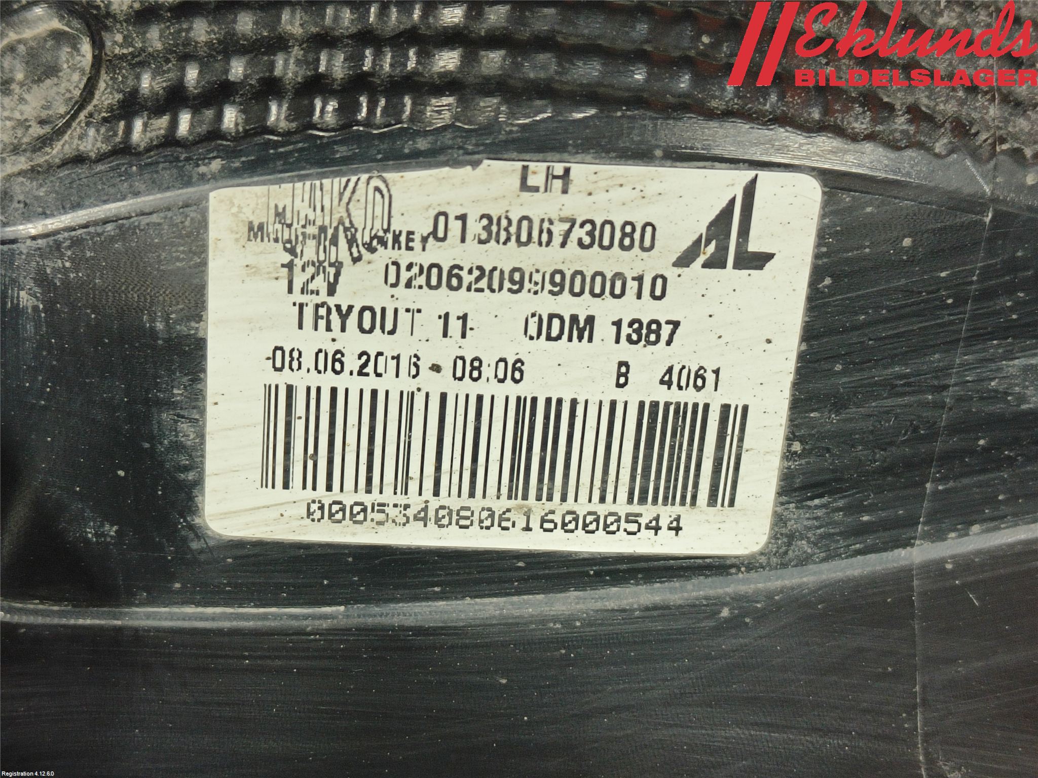 Peugeot BOXER/E-BOXER 15- Bakljus Vänster