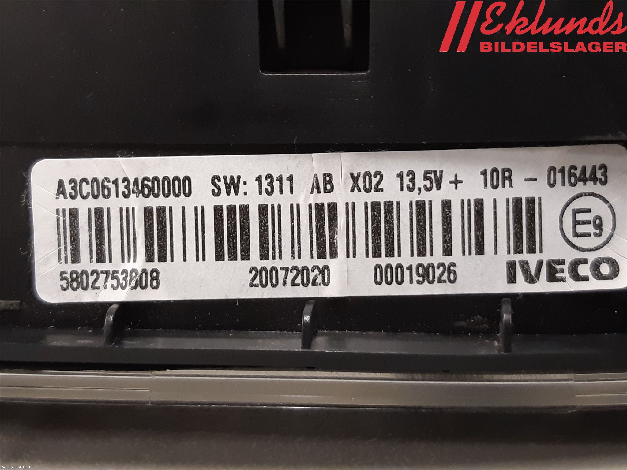 Iveco DAILY 14->> Instrument Komb