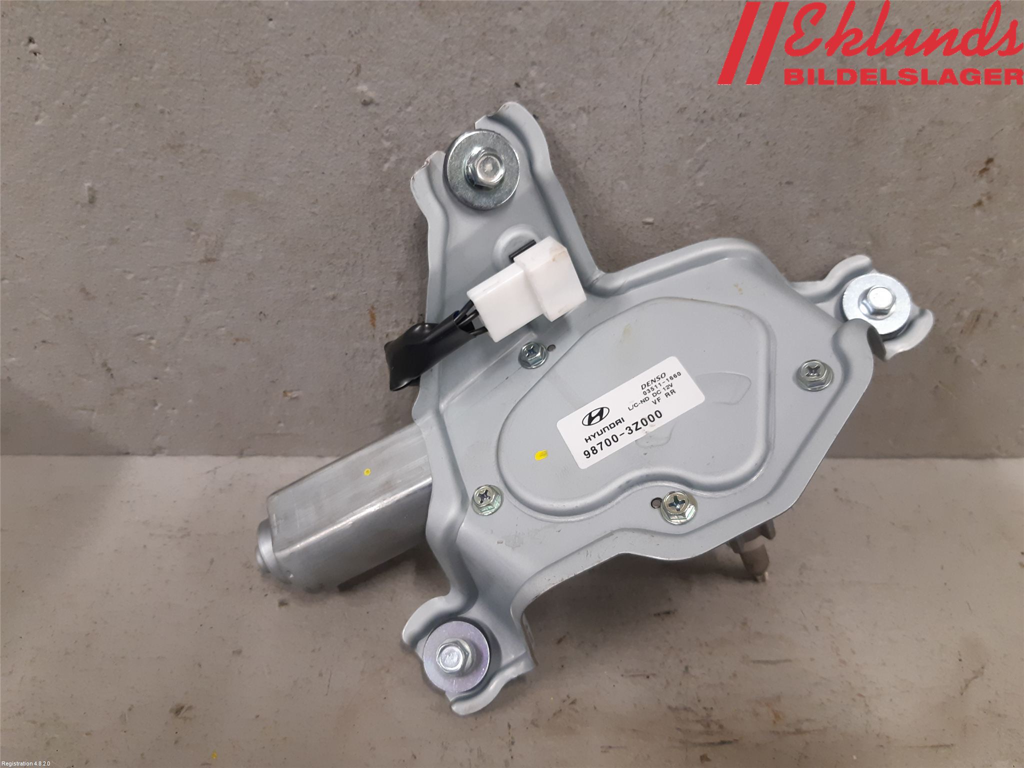 Hyundai i40 16-18 Torkarmotor Baklucka