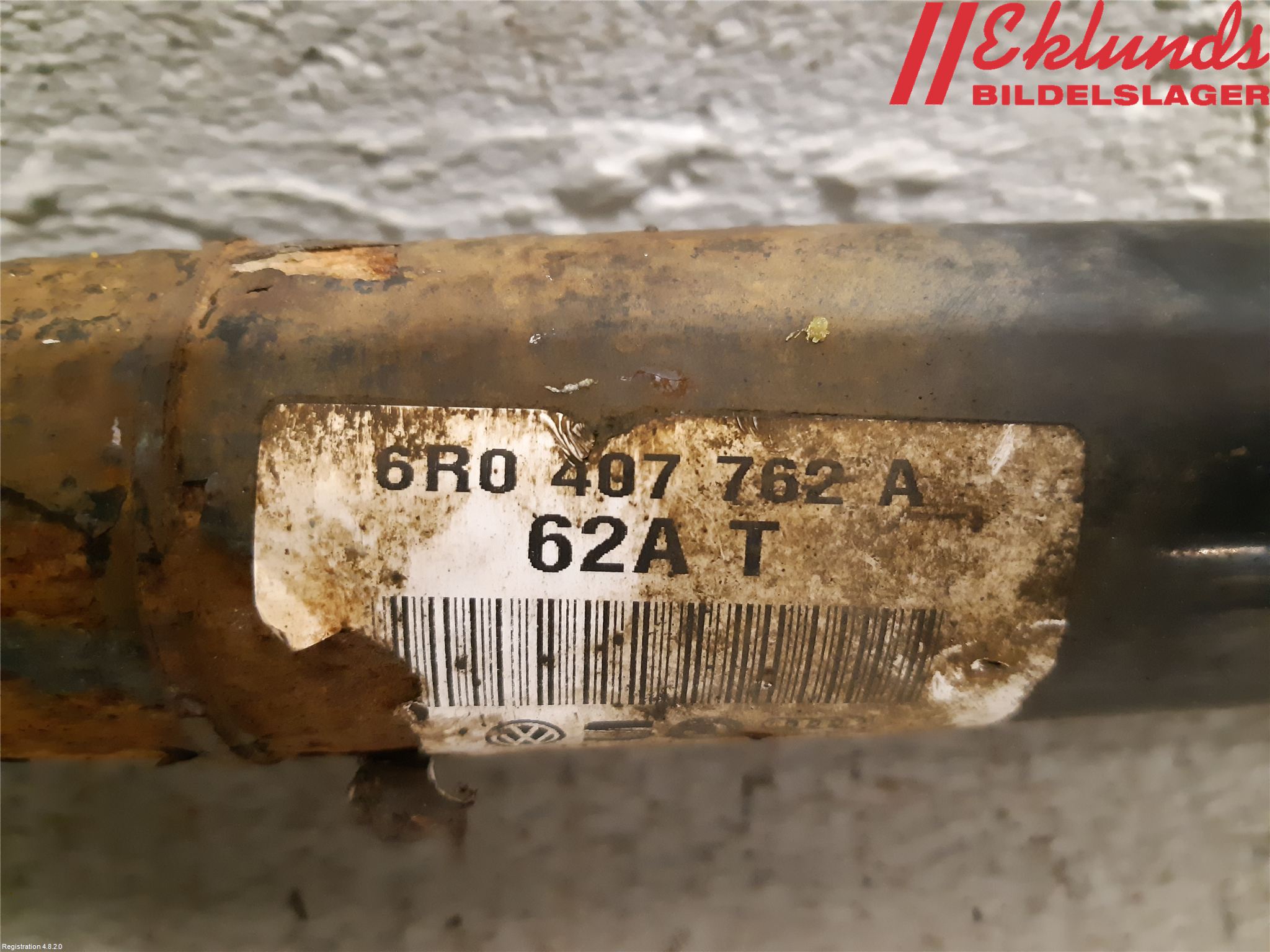 Volkswagen VW POLO 10-17 Drivaxel Fram Höger