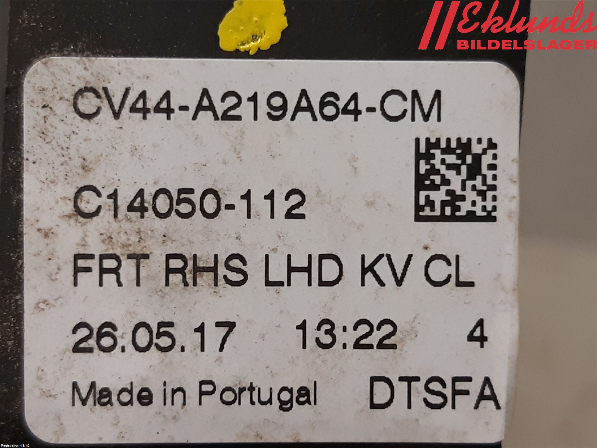 Ford KUGA 17-19 Styrlist Ruta