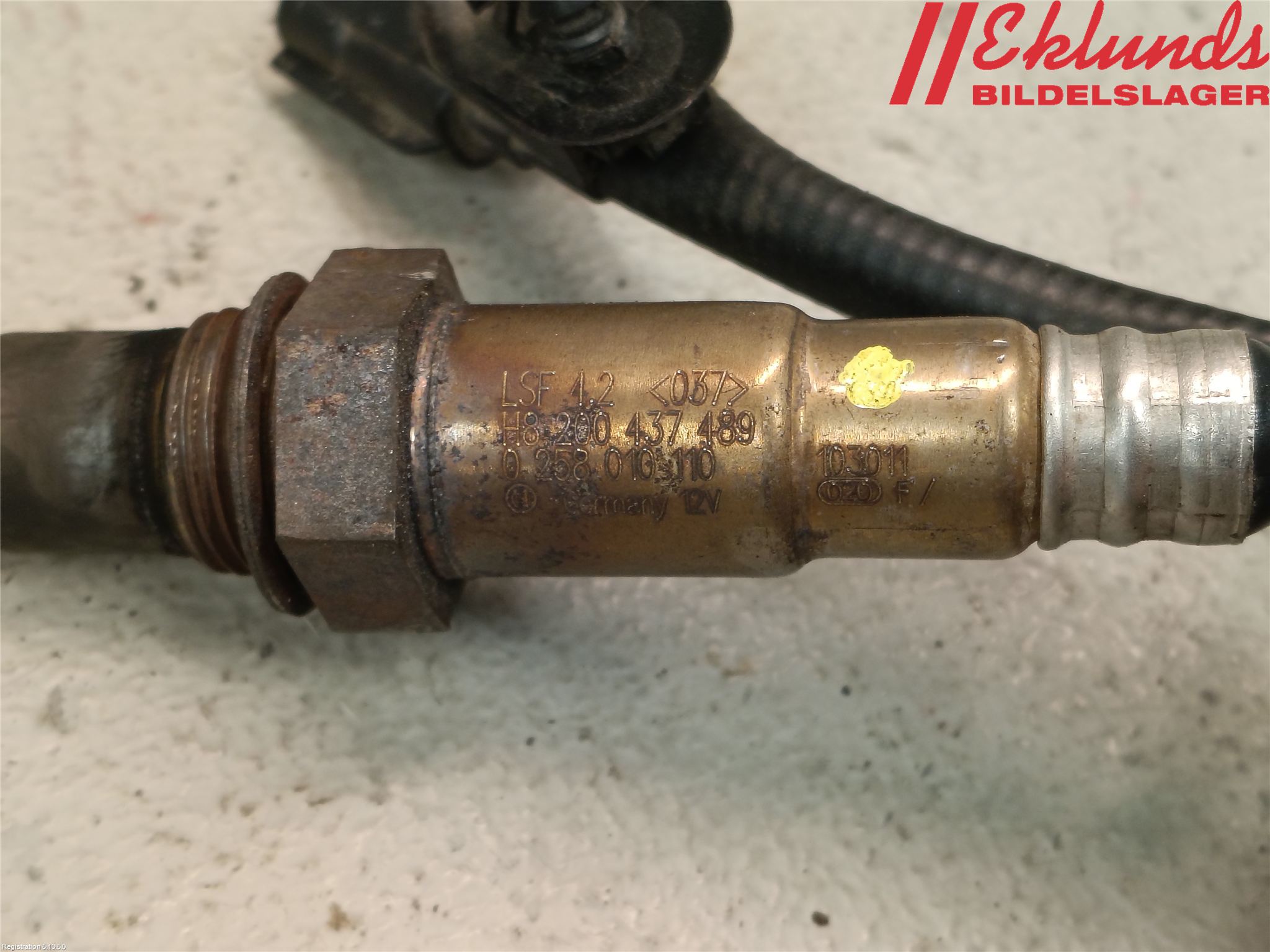 Renault CLIO III  09-12 Sensor Avgas
