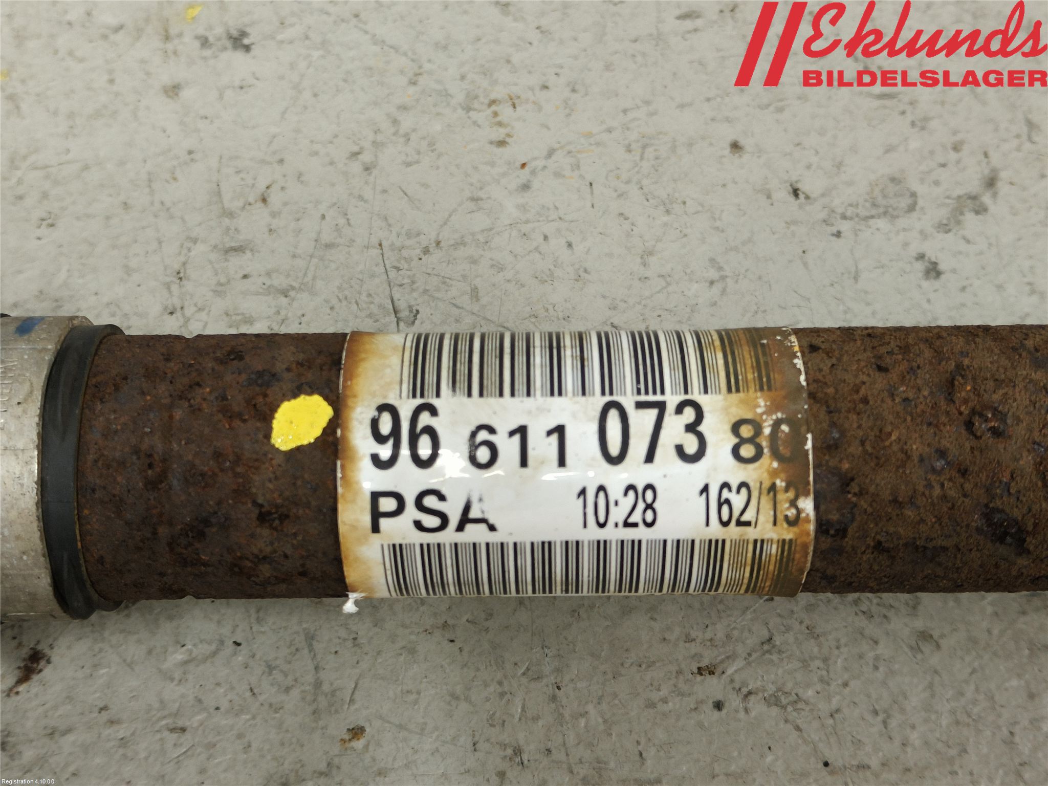 Citroen C4 II 11-18 Drivaxel Fram Vänster