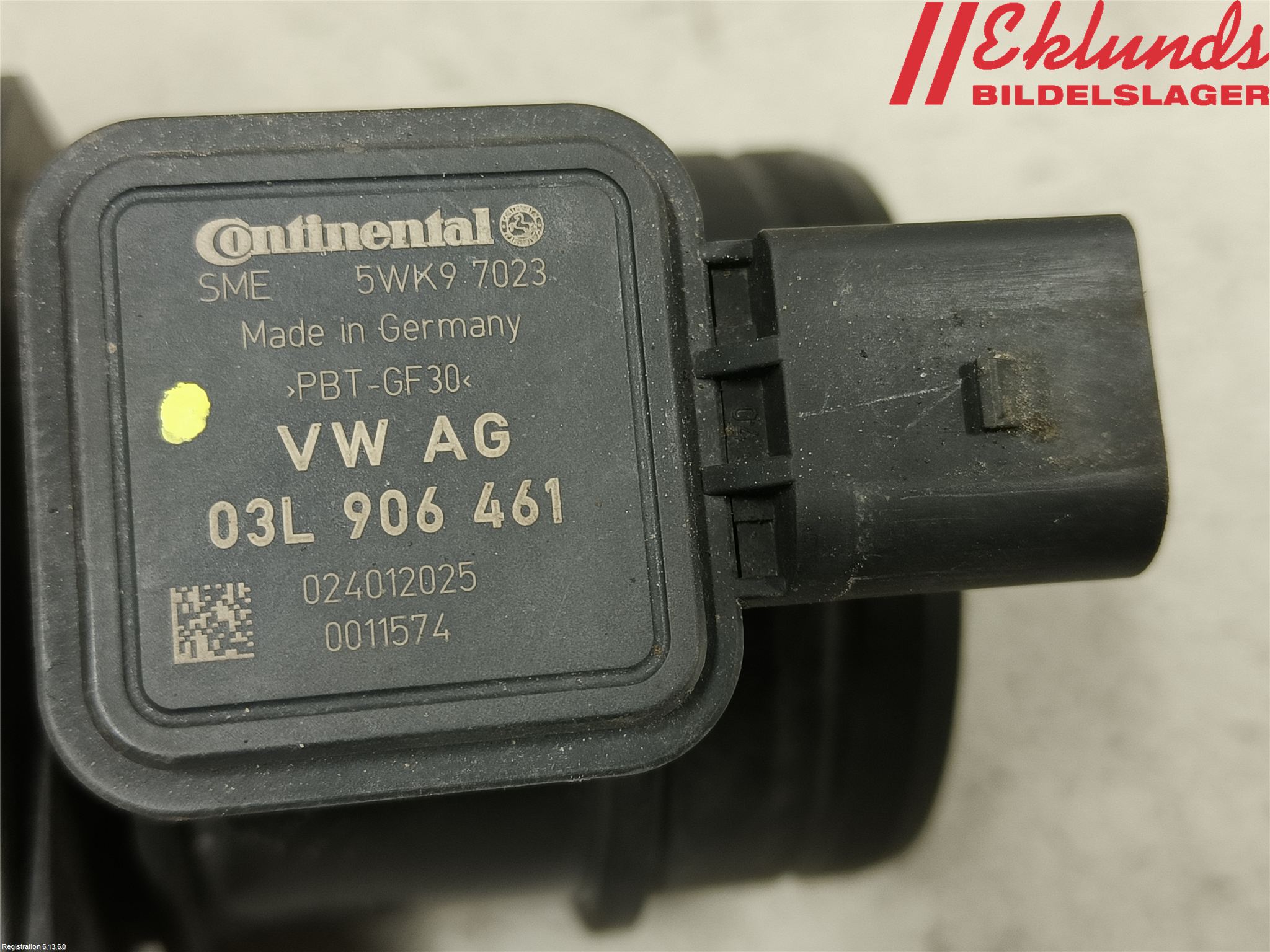 Volkswagen VW CADDY 11-15 Injluftmassamätare