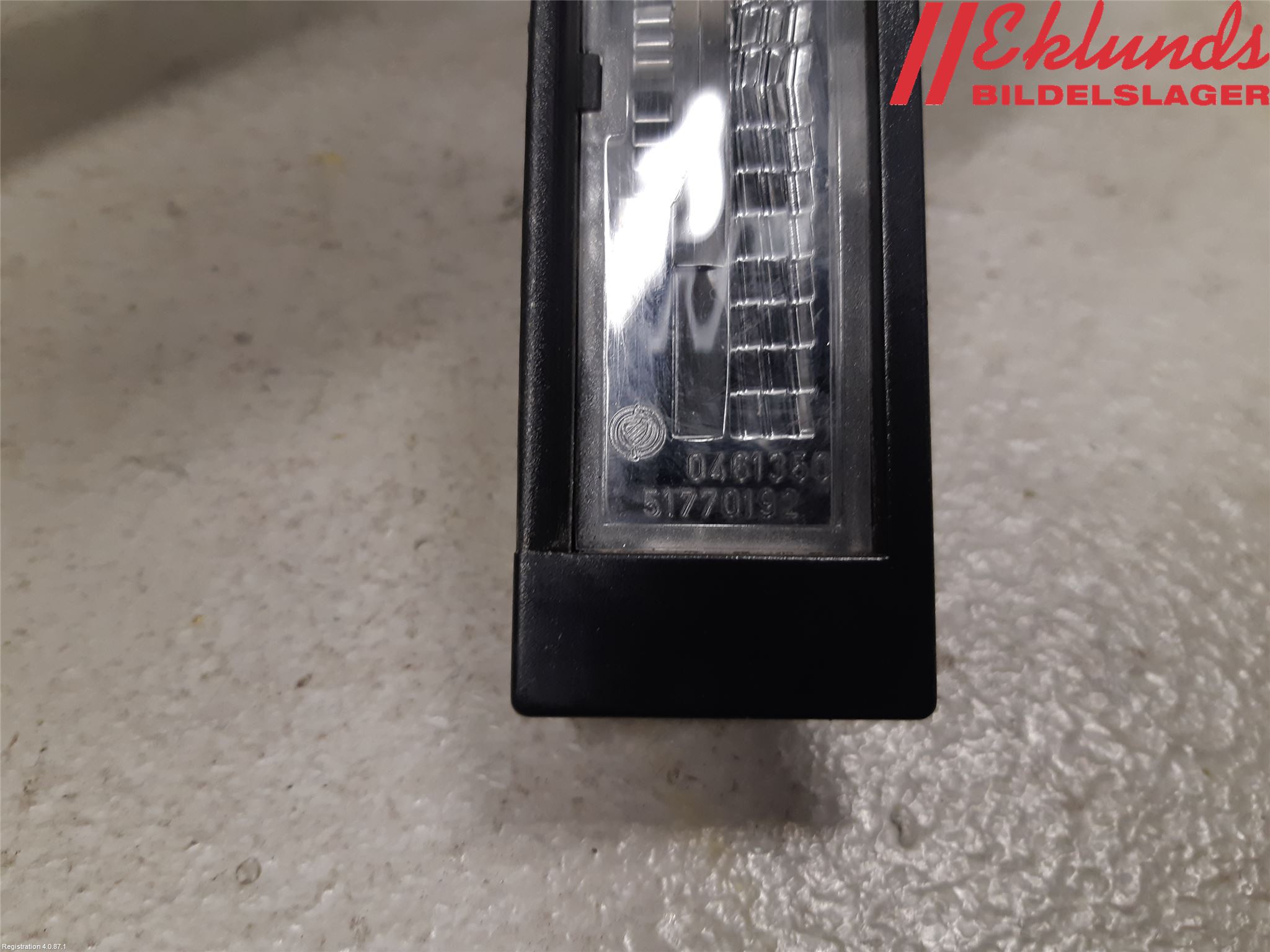 Iveco DAILY 14->> Skylt Belysning