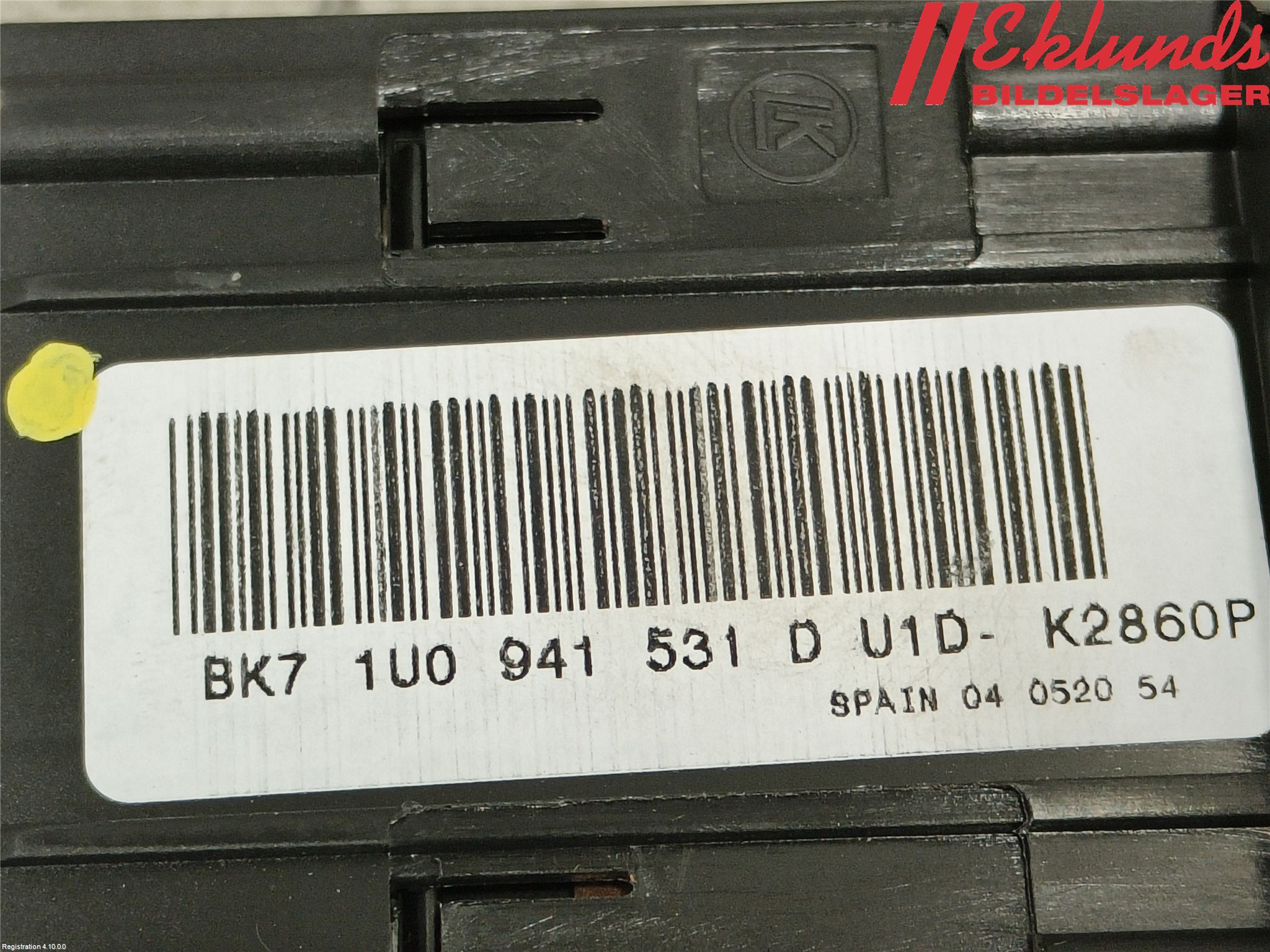 Skoda FABIA 07-14 Strömställare Ljus