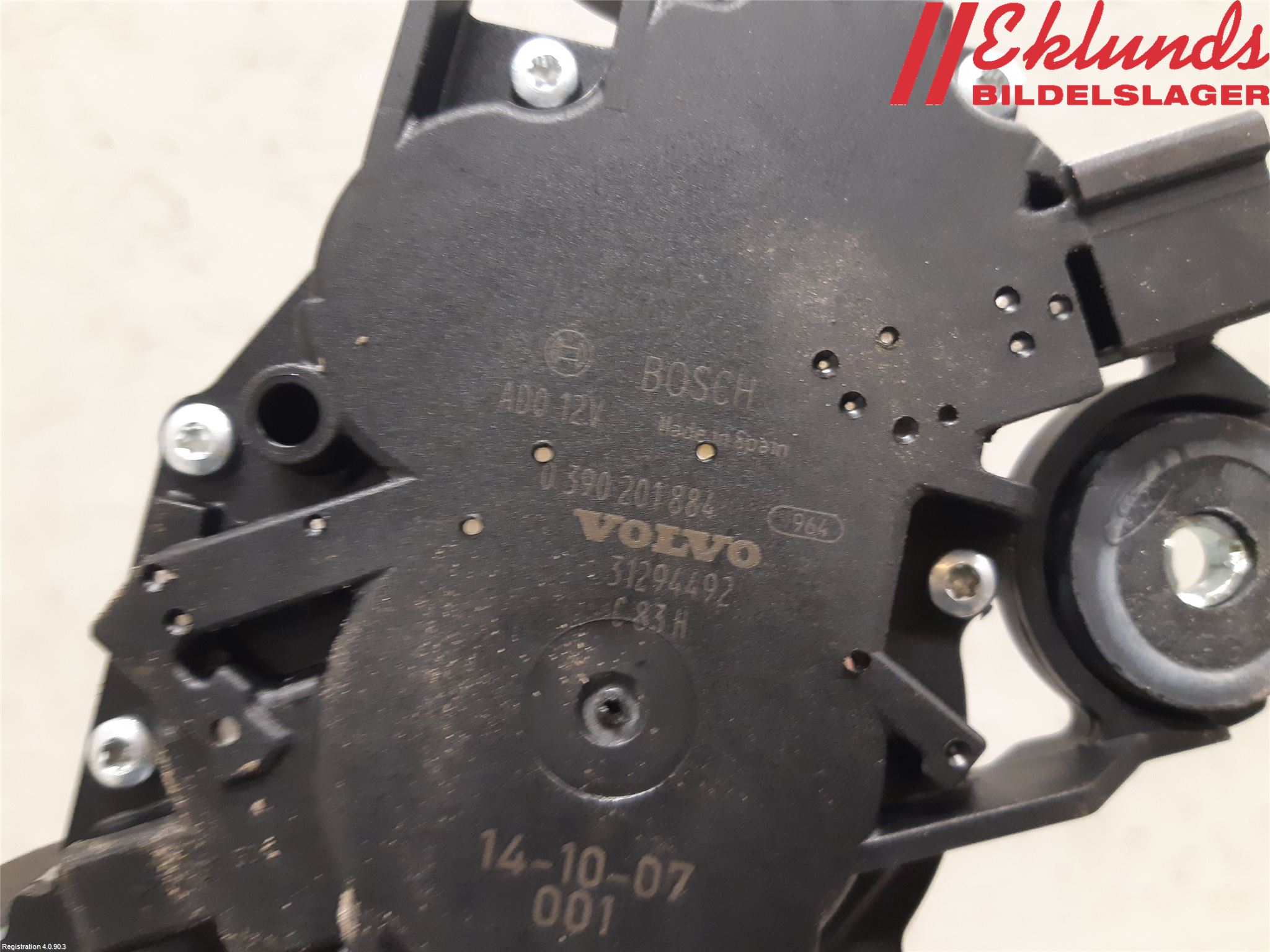 Volvo V60 14-18 Torkarmotor Baklucka