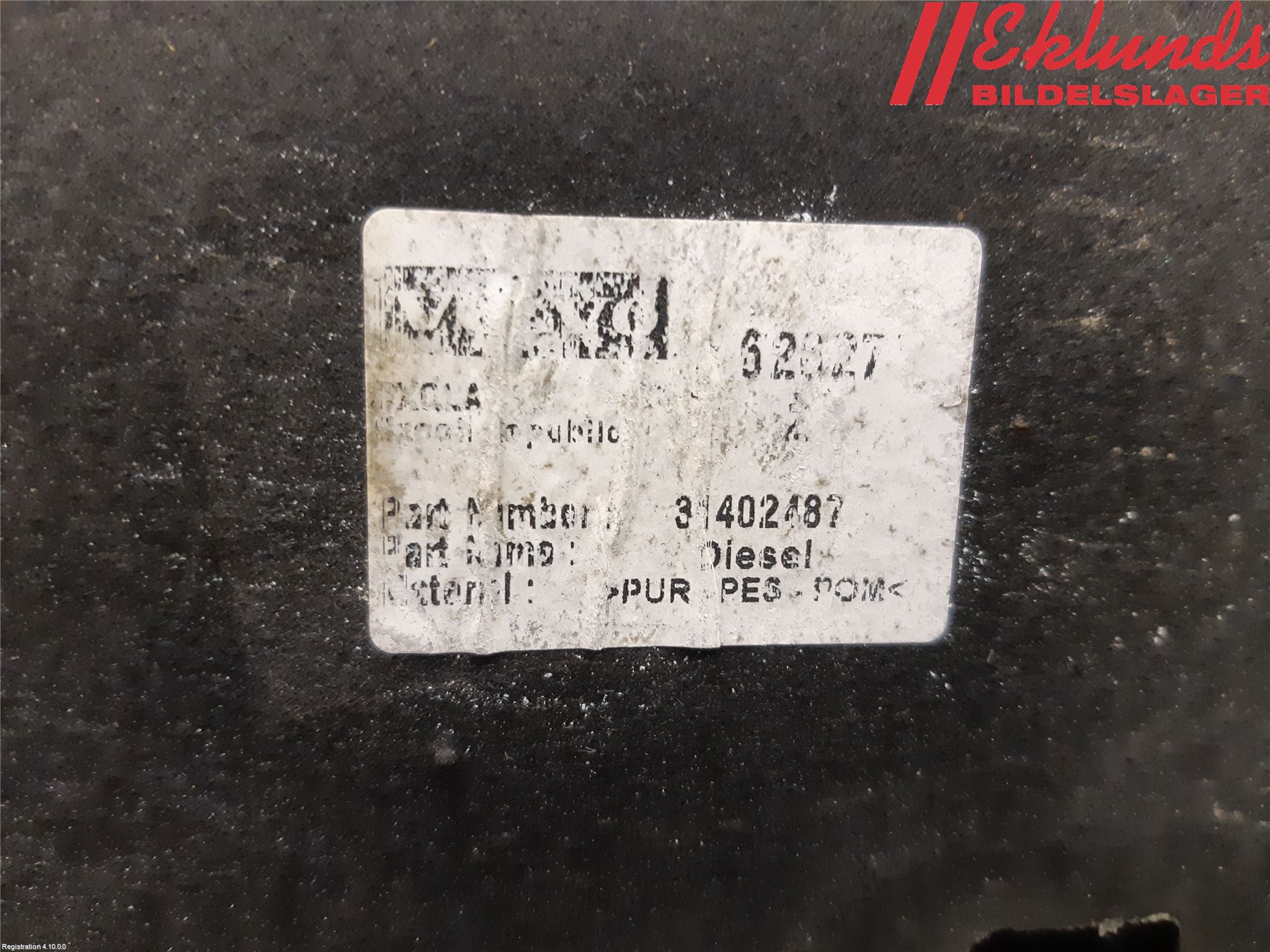 Volvo V60 14-18 Huvisolering