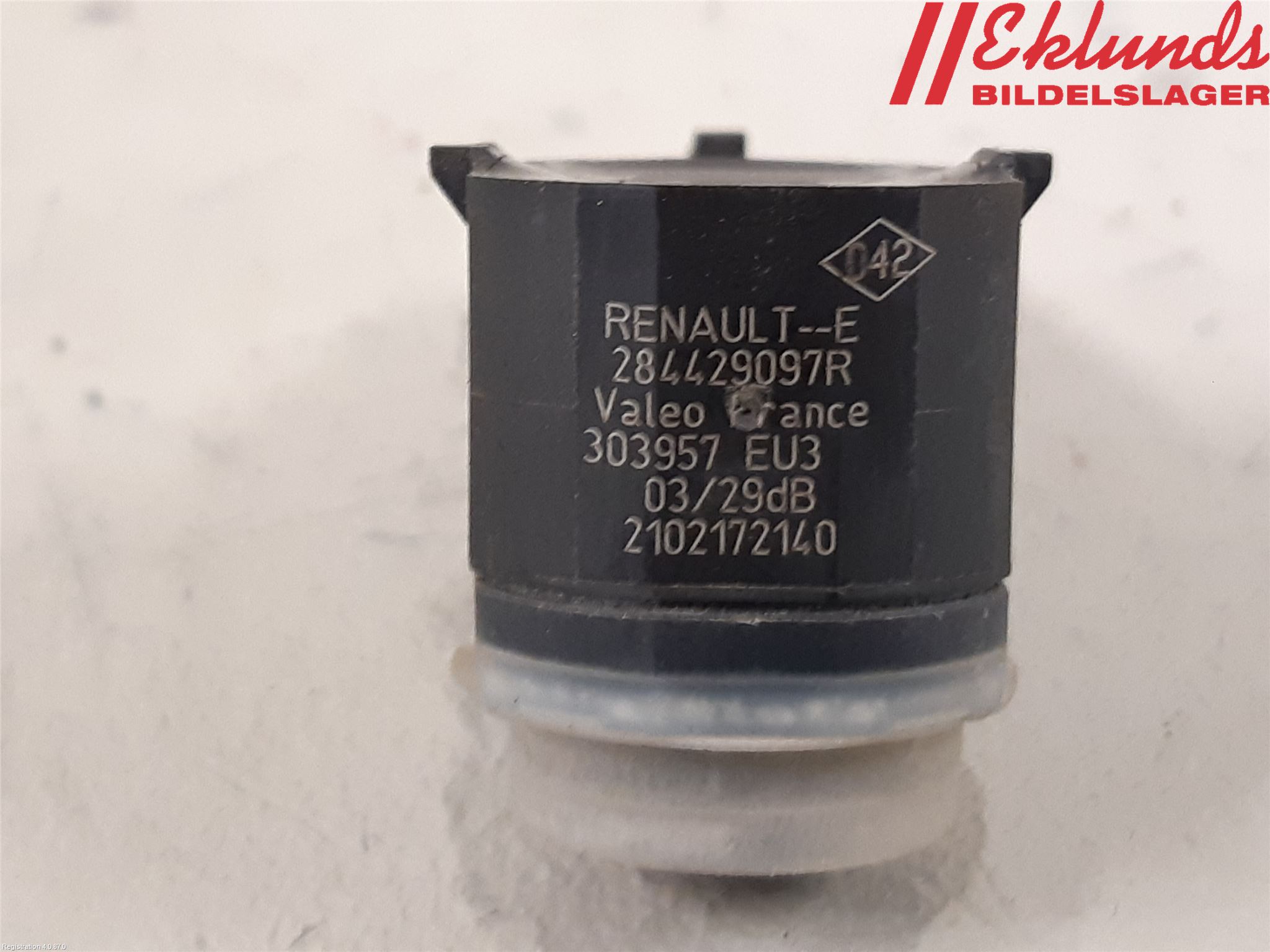 Renault CAPTUR 13-19 Parkeringshjälp Backsensor