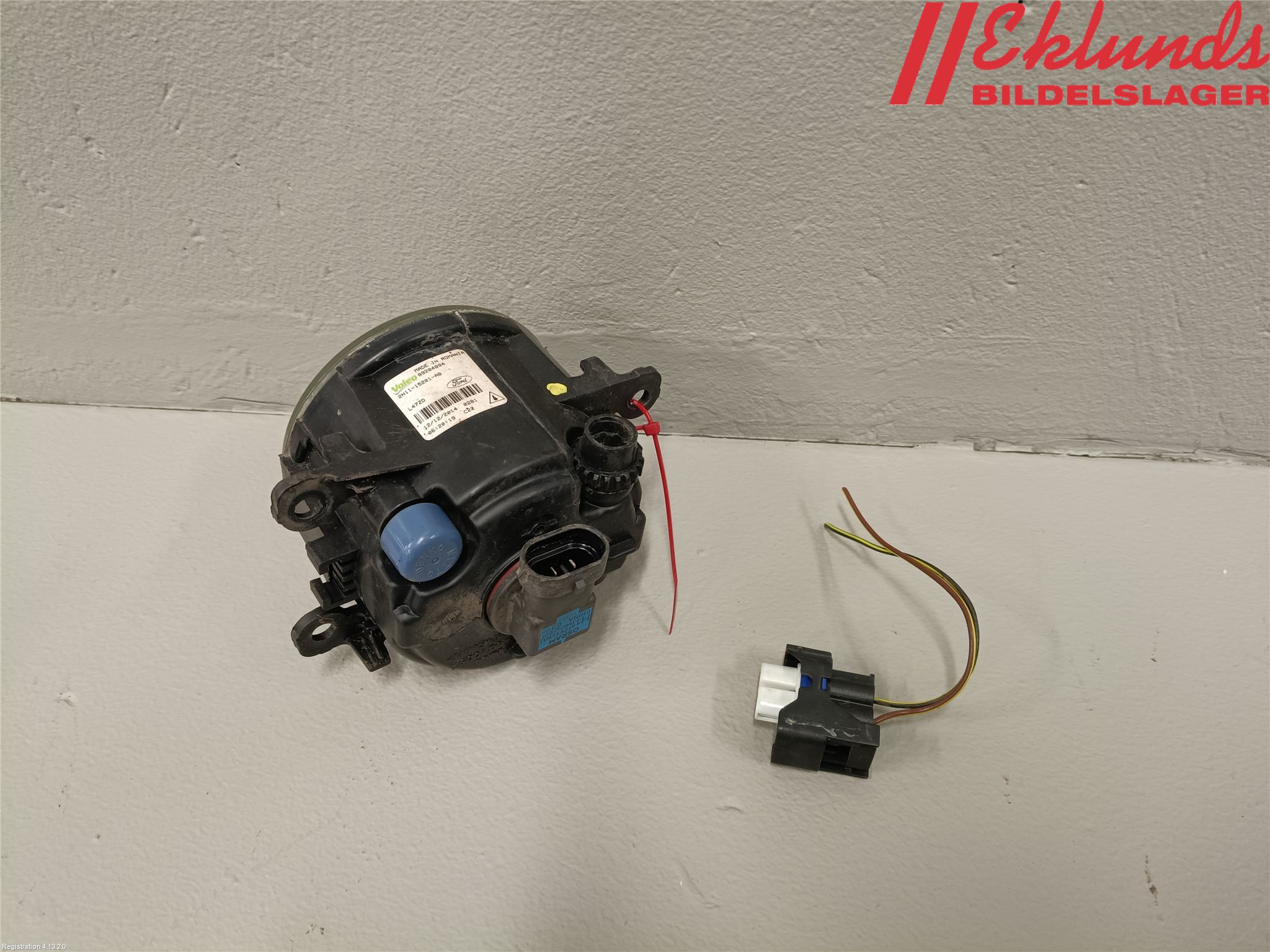 Ford FIESTA 13-17 Dimljus-Varselljus Fram