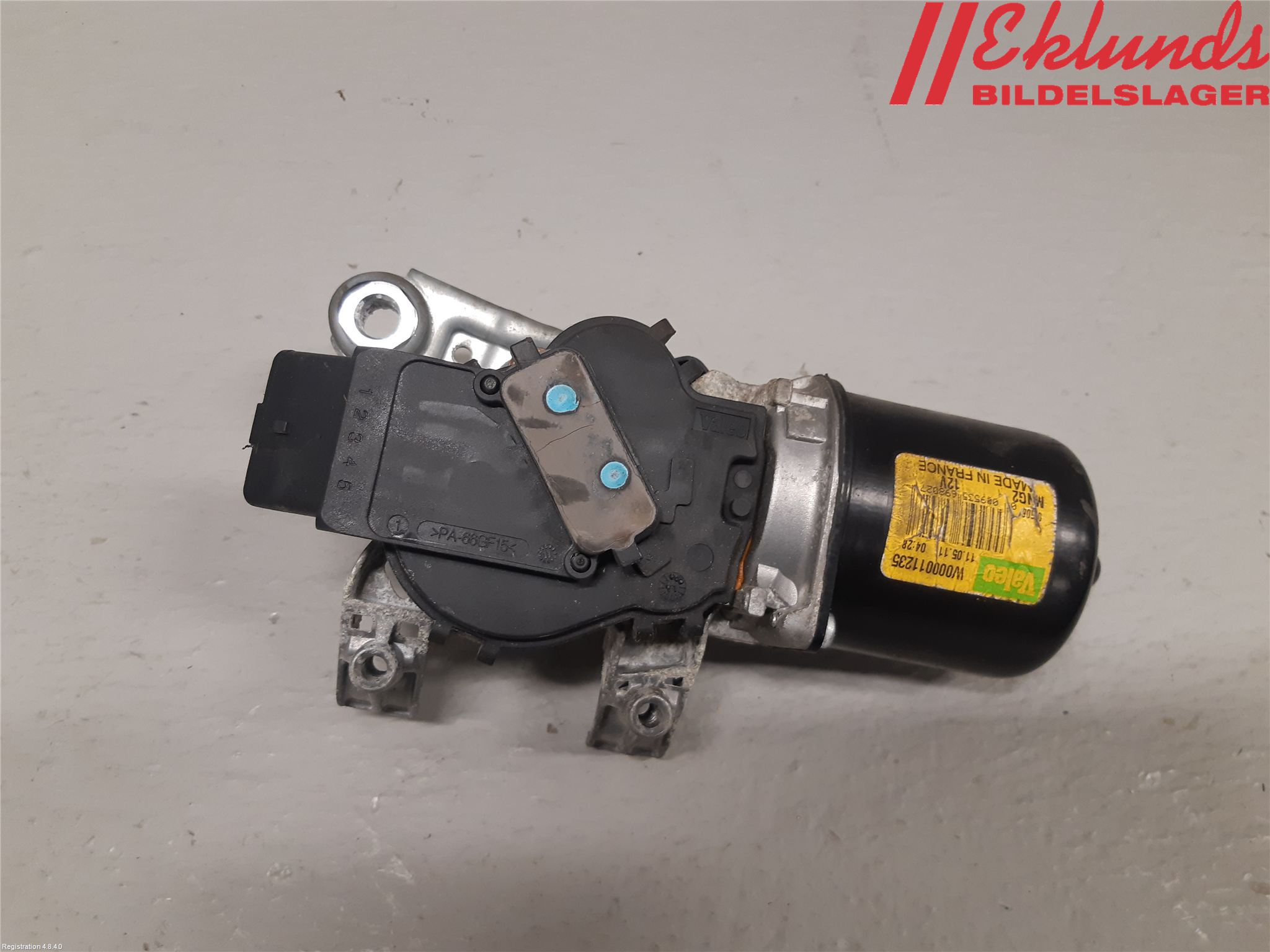 Nissan QASHQAI 10-14 Torkarmotor Vindruta