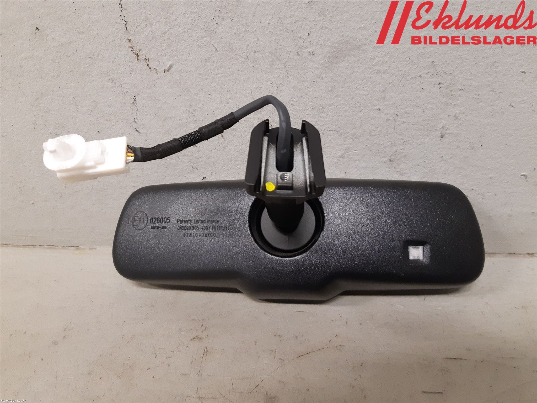 Toyota RAV4 19- Spegel Invändig El