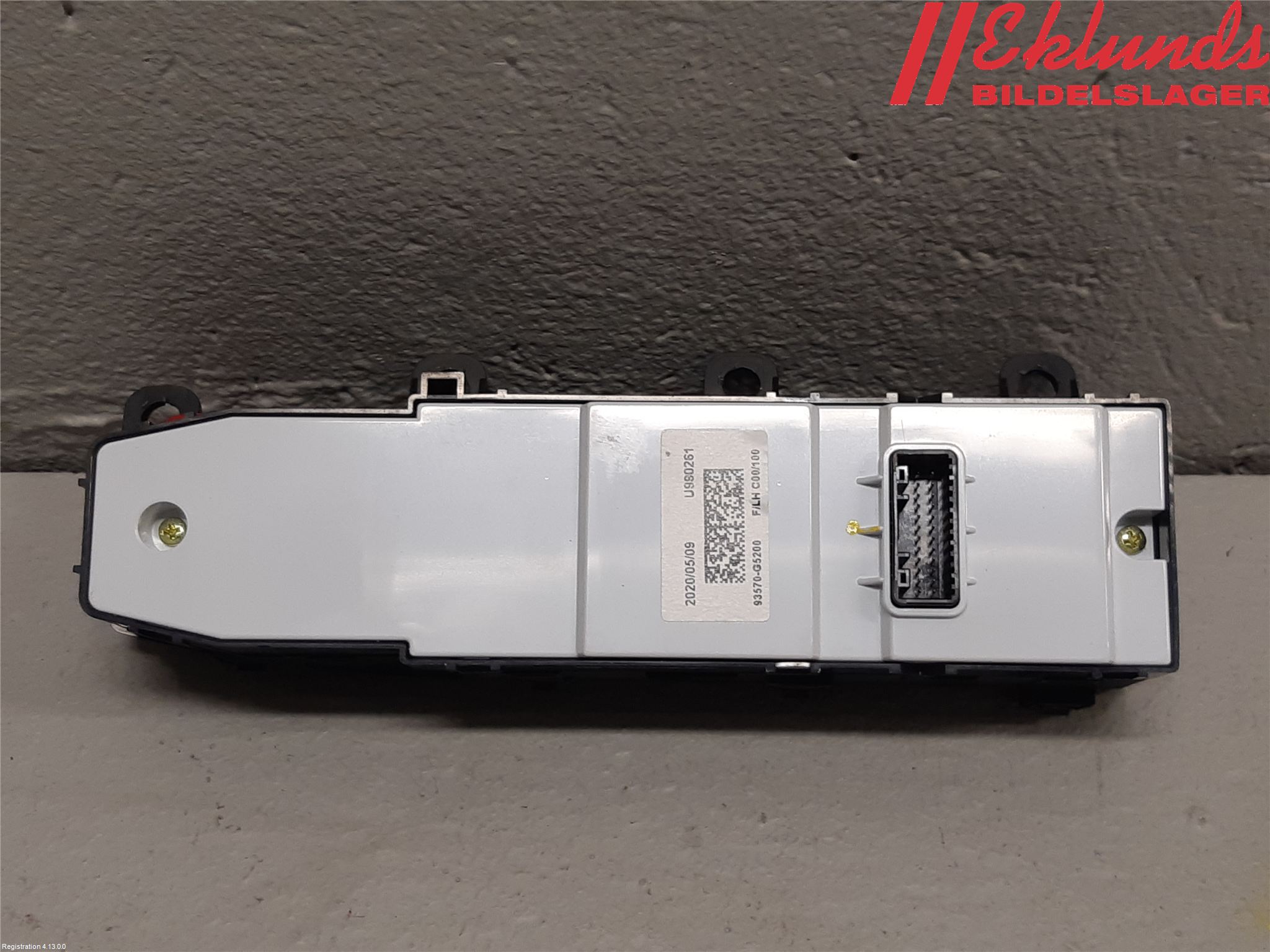 Kia NIRO (DE) 17-22 Strömställare Elhiss