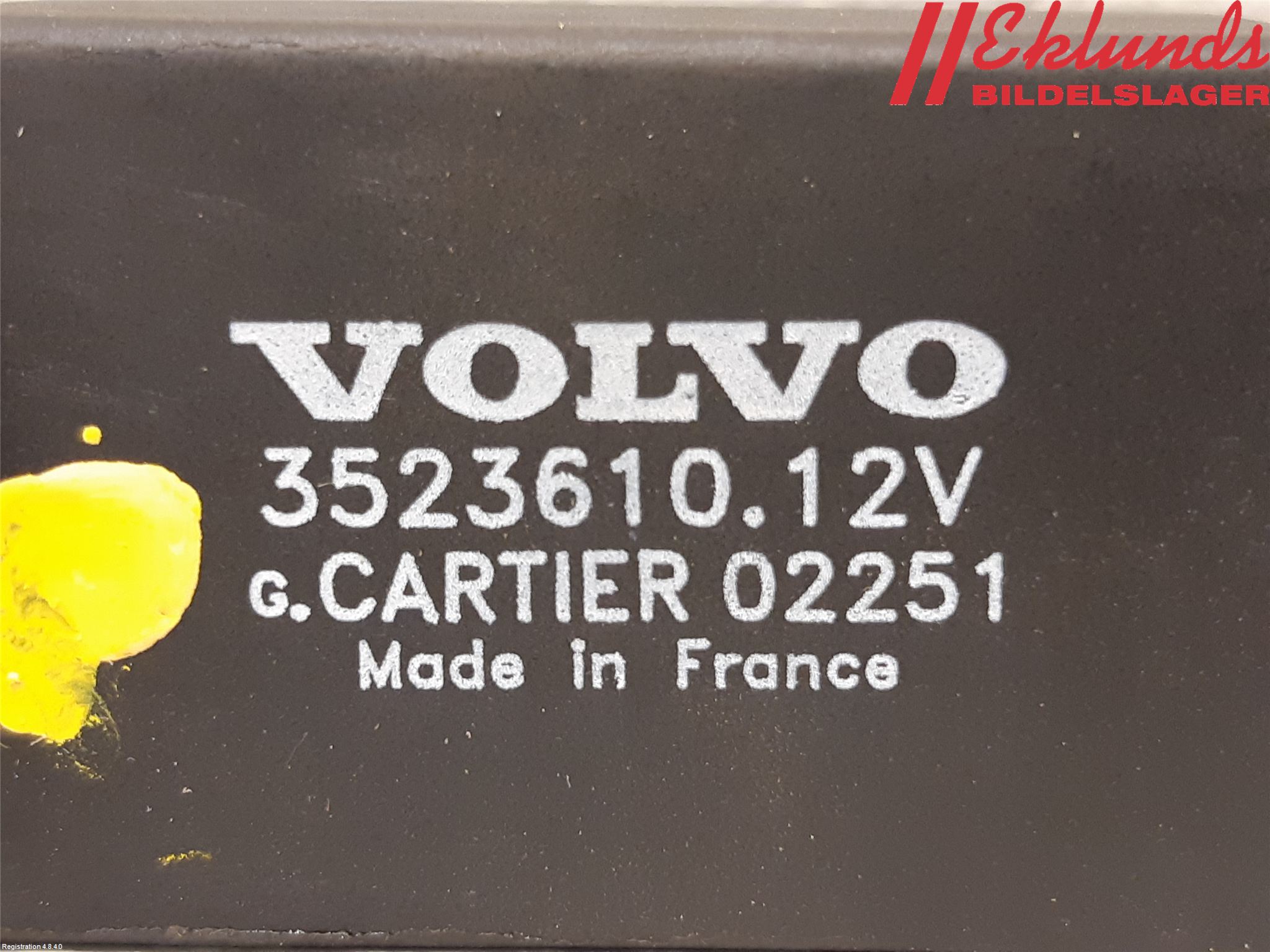 Volvo 740 88-92 Relä Torkarintervall