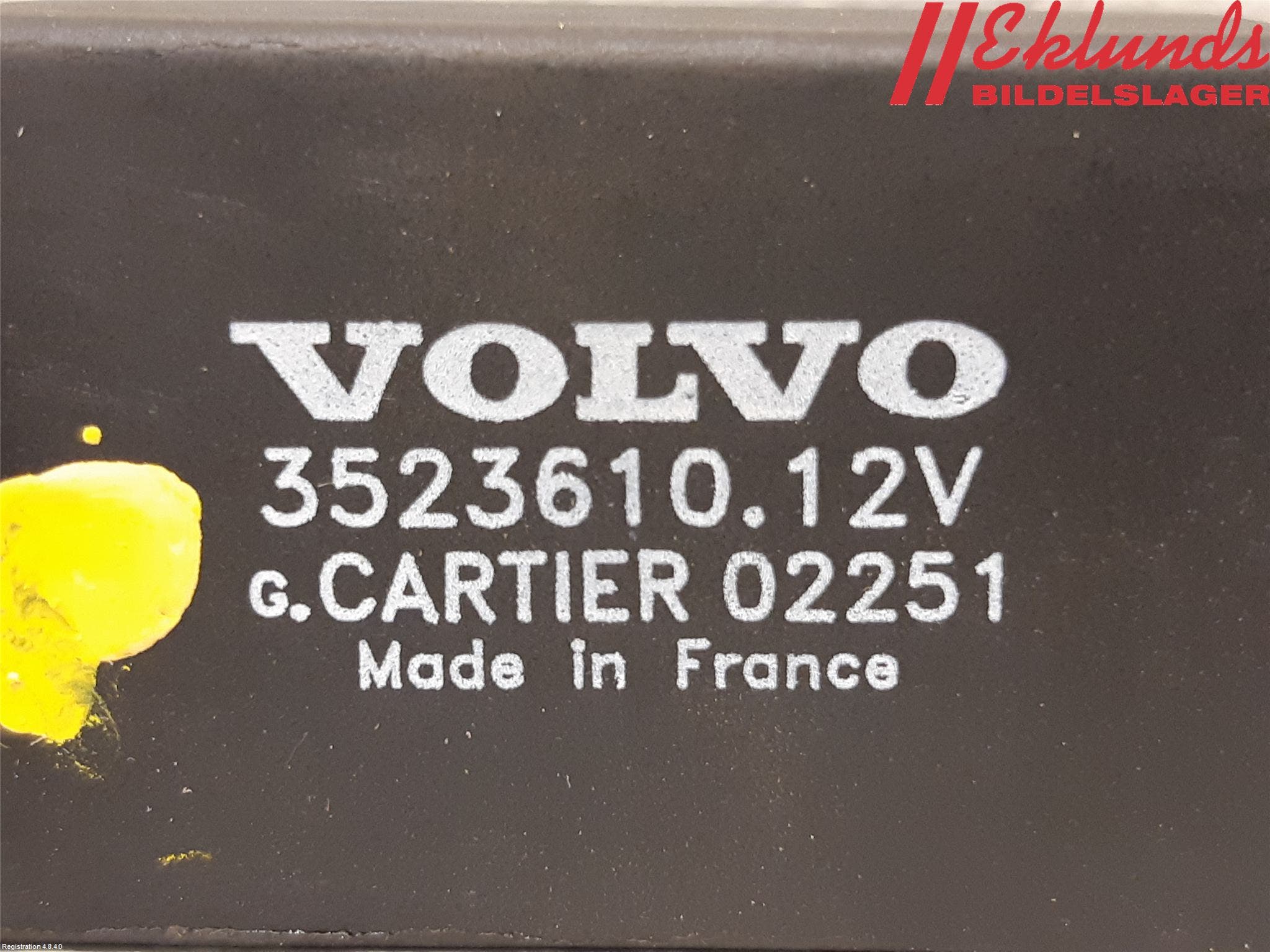 Volvo 740 88-92 Relä Torkarintervall