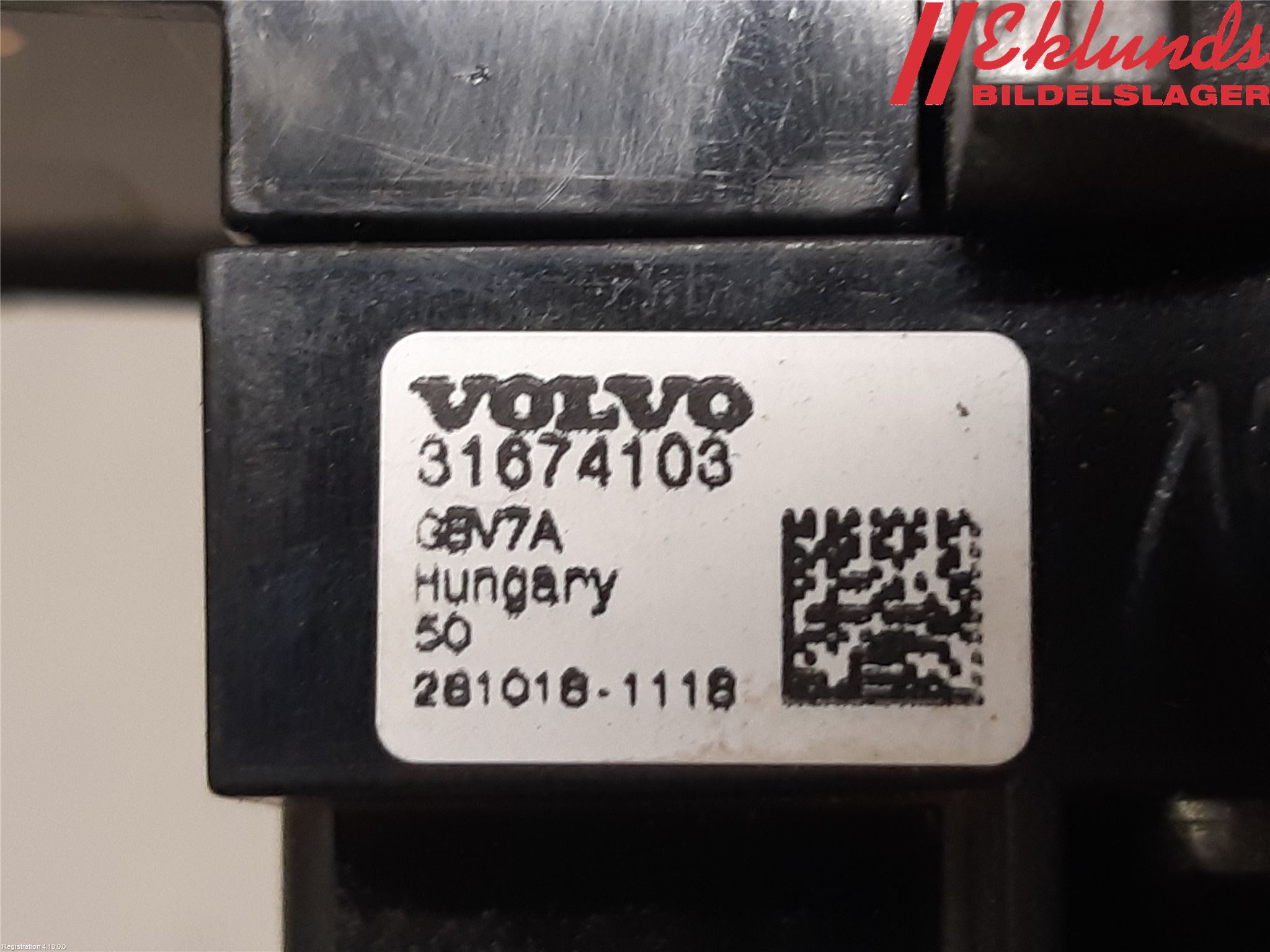 Volvo V60 19- Spak Torkar-Spolomk