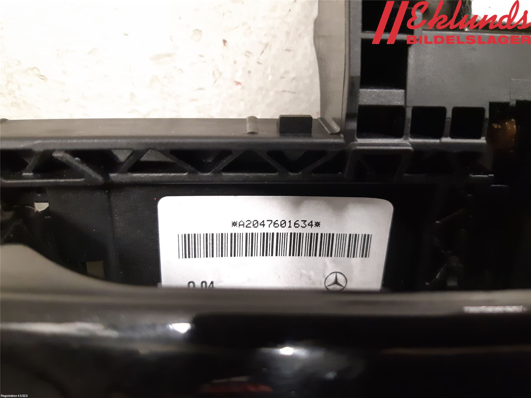 Mercedes-Benz MB E-KLASS (W212) 09-16 Dörrhandtag Yttre Hö
