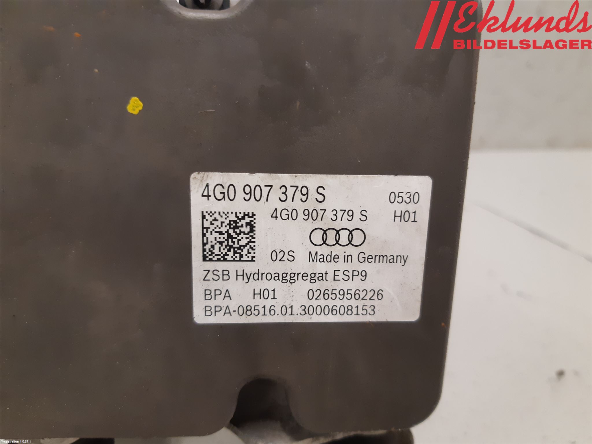 Audi A7/S7 4G 11-17 Abs Hydraulaggregat
