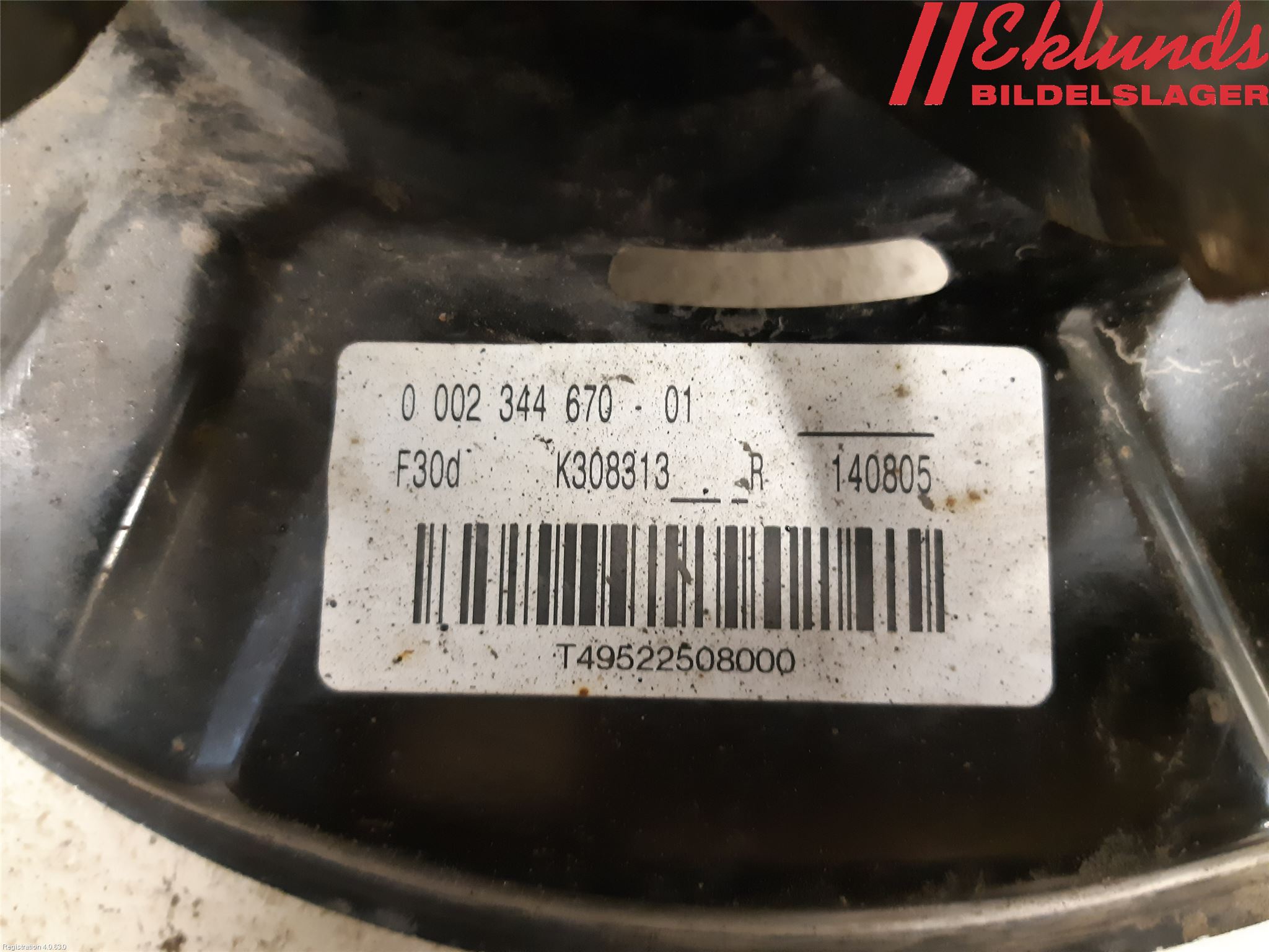 BMW 3 F30/F31/F80 12-19 Hjullagerhus-Spindel Hö B