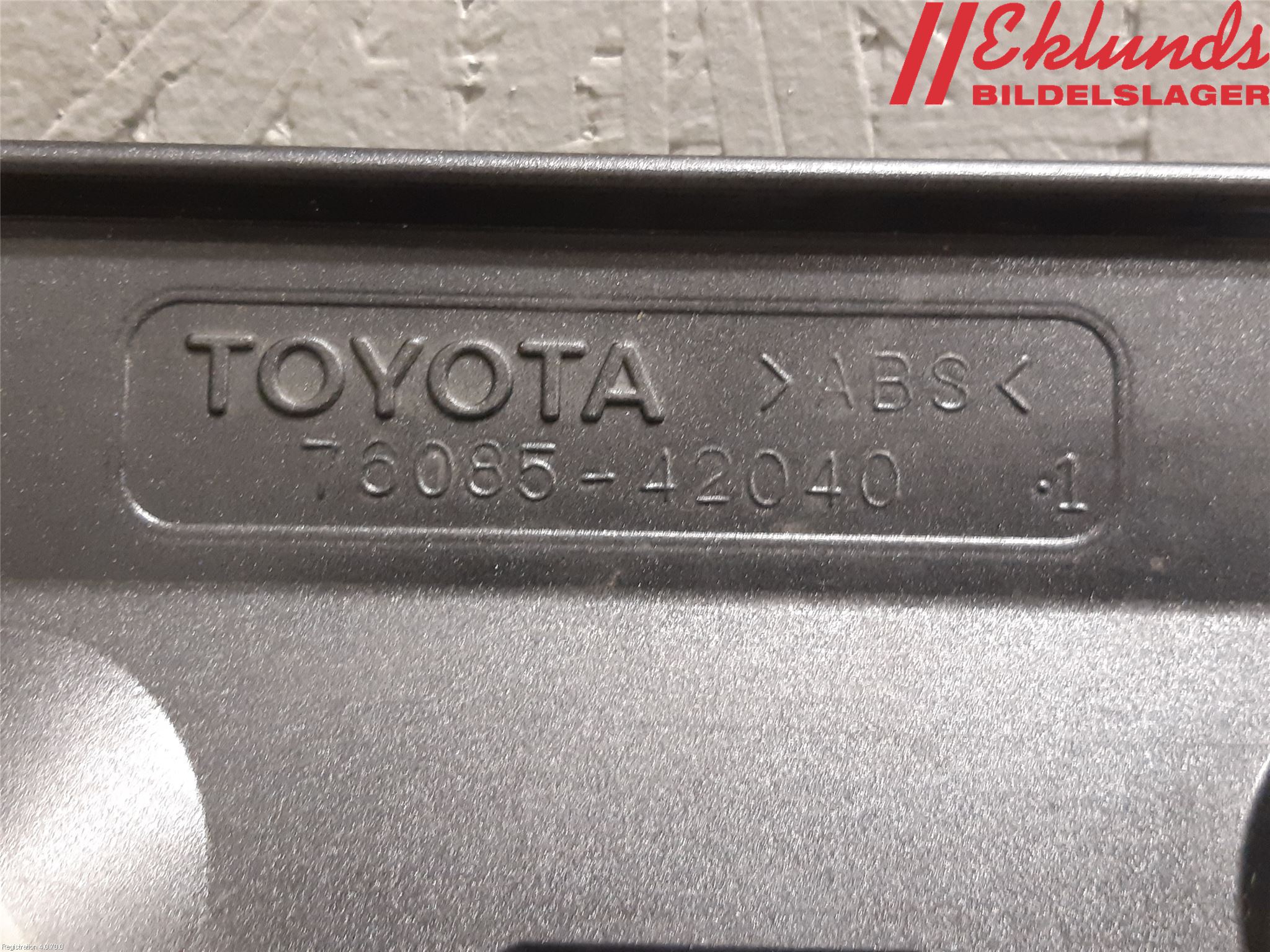 Toyota RAV 4 06-12 Spoiler Baklucka