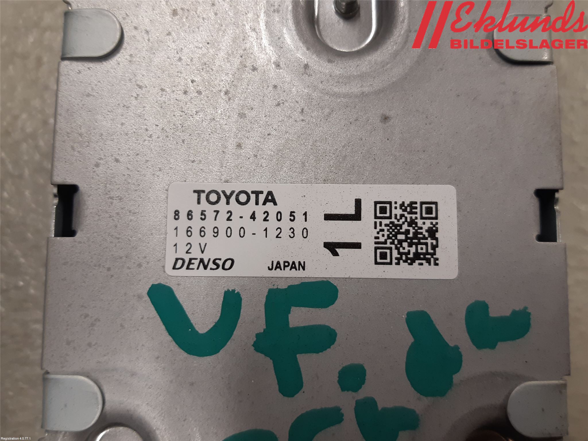 Toyota RAV4 19- Styrenhet Parkeringshjälp
