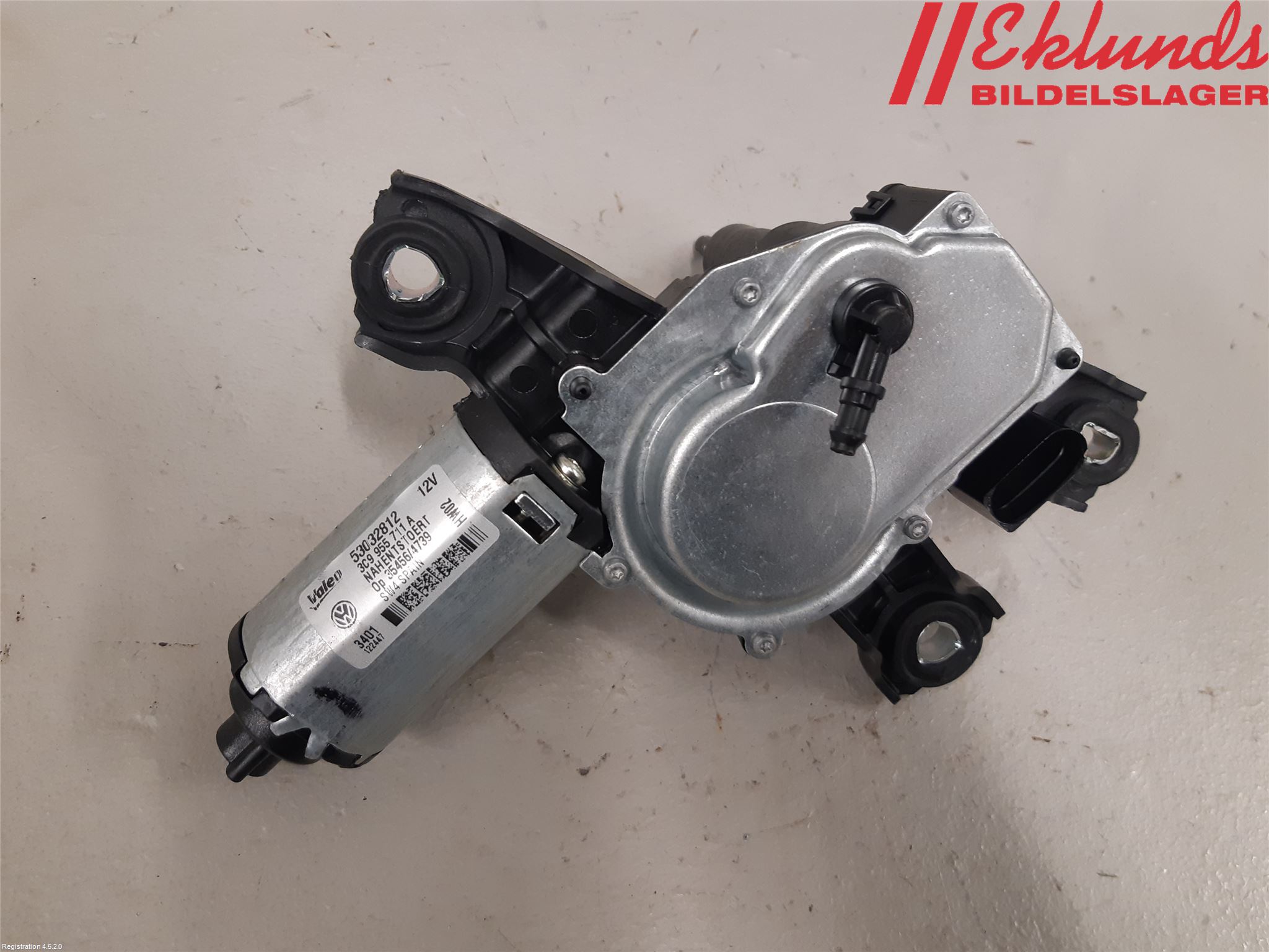 Volkswagen VW PASSAT 11-14 Torkarmotor Baklucka