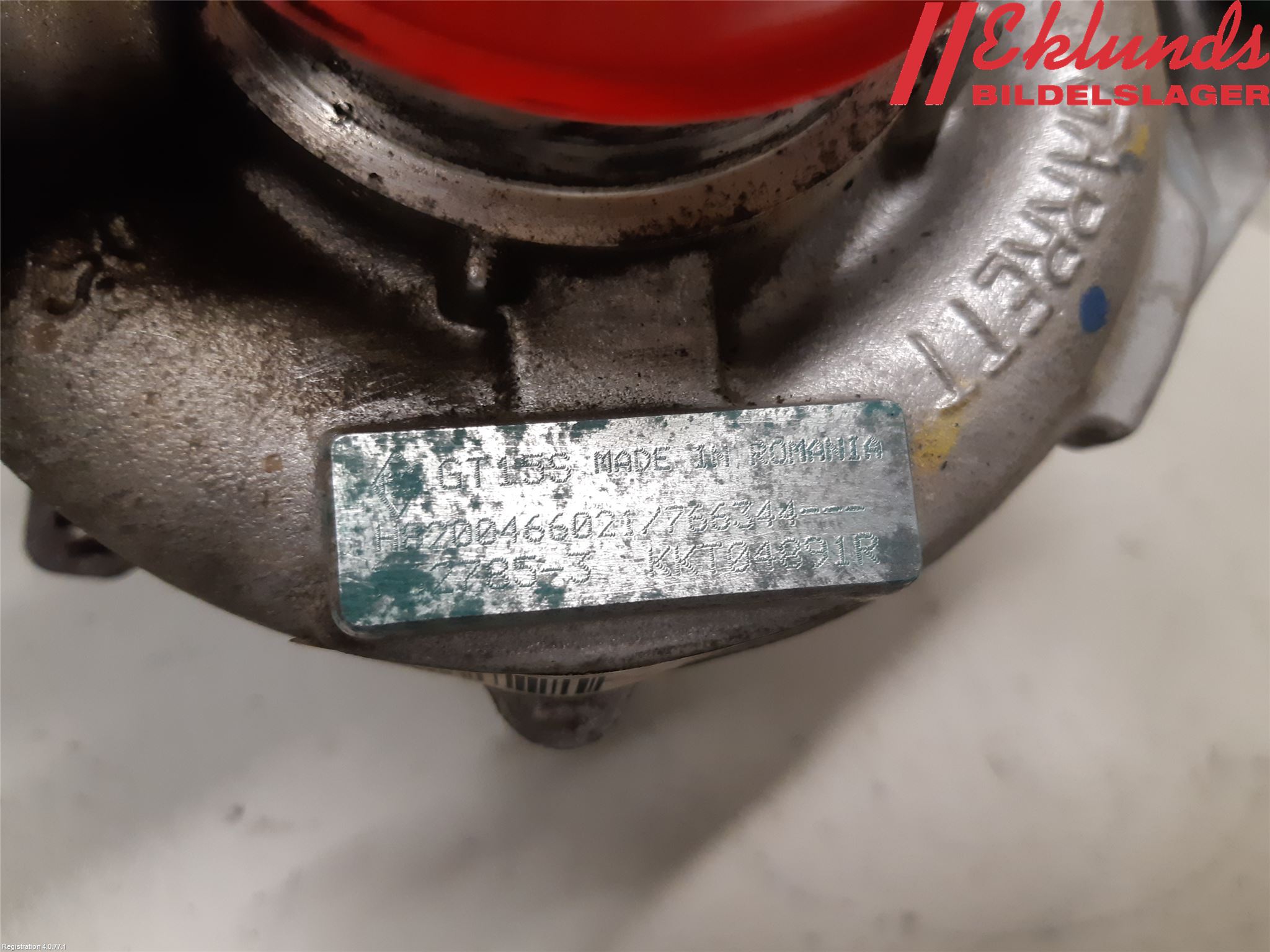 Nissan PRIMASTAR Turboaggregat