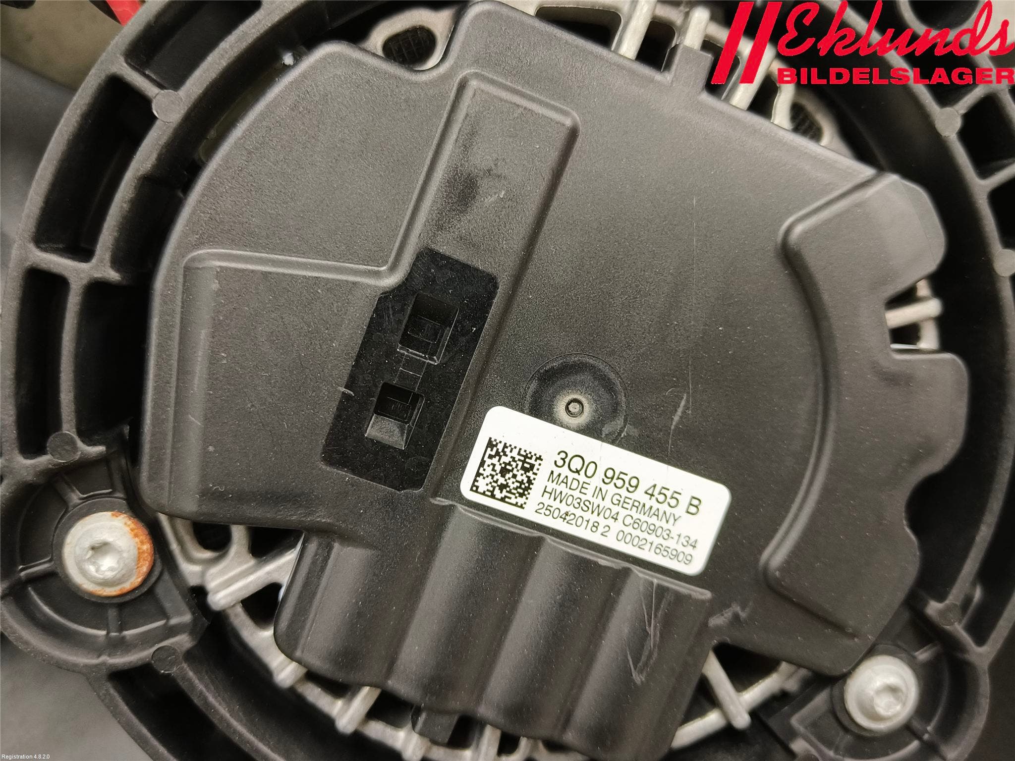 Volkswagen VW PASSAT 15-19 Kylfläkt El