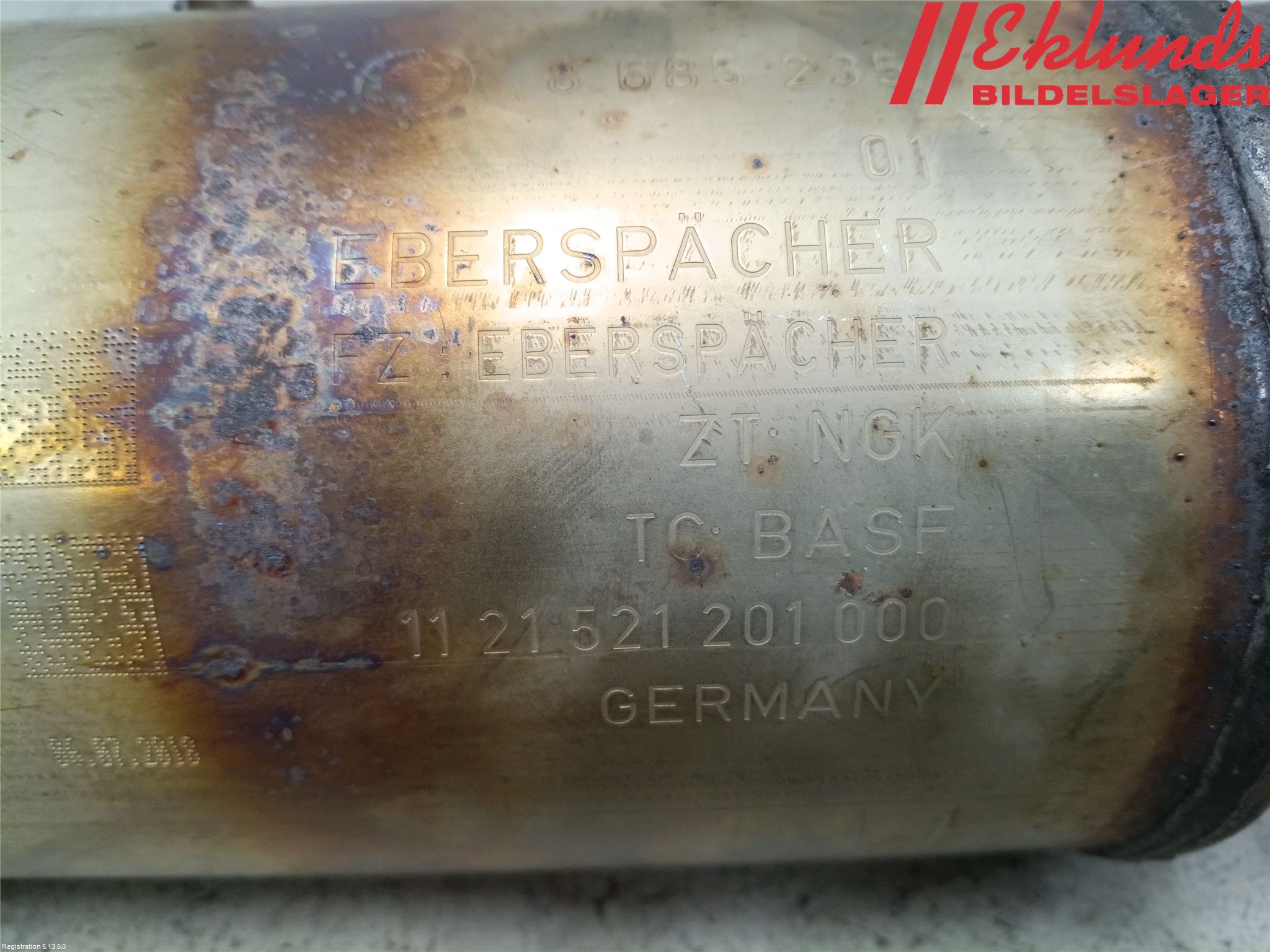BMW 1 F20/F21 11-19 Avgas Partikelfilter