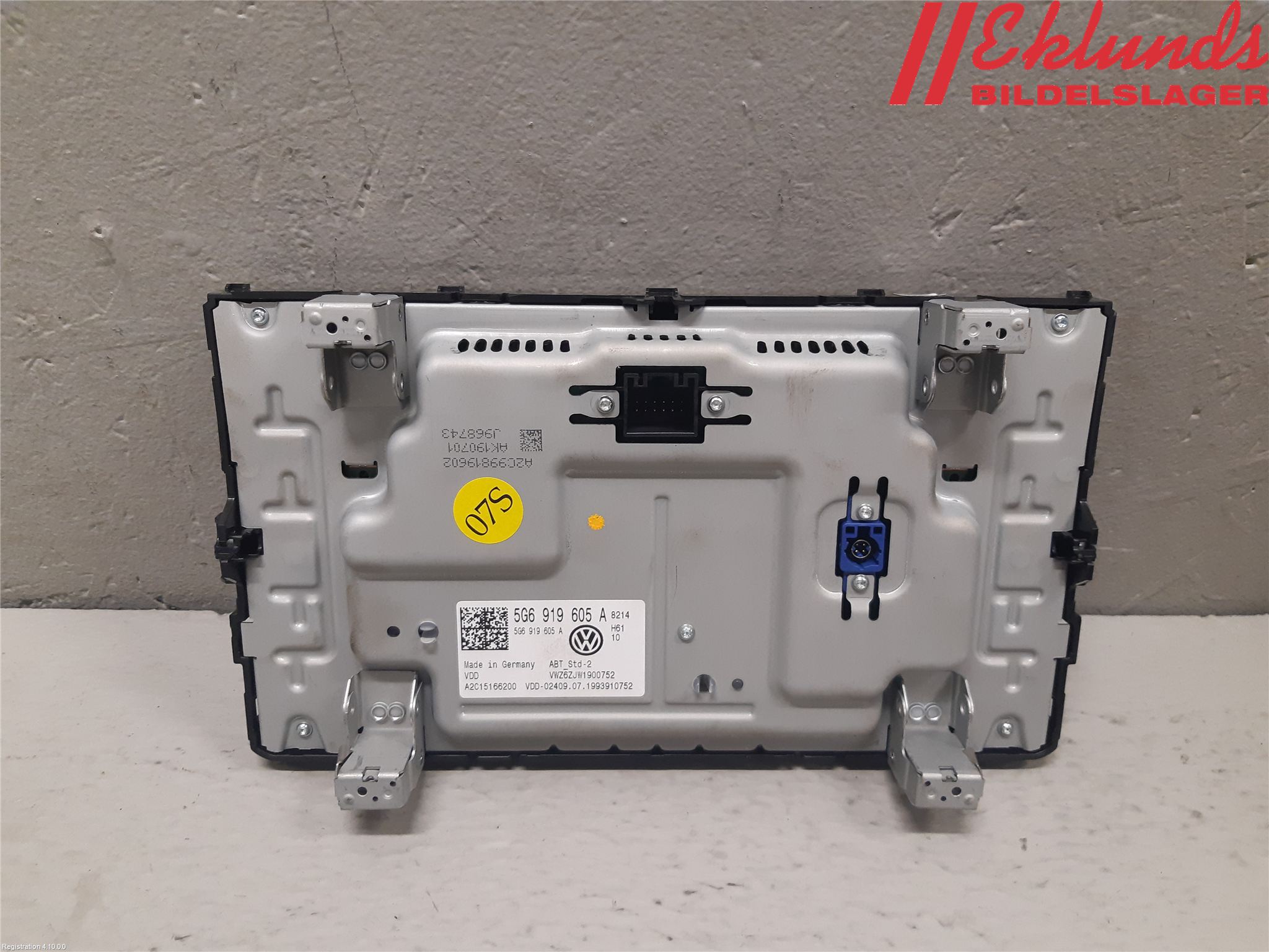 Volkswagen VW T-ROC 18- Cd Radio - Multimediapanel