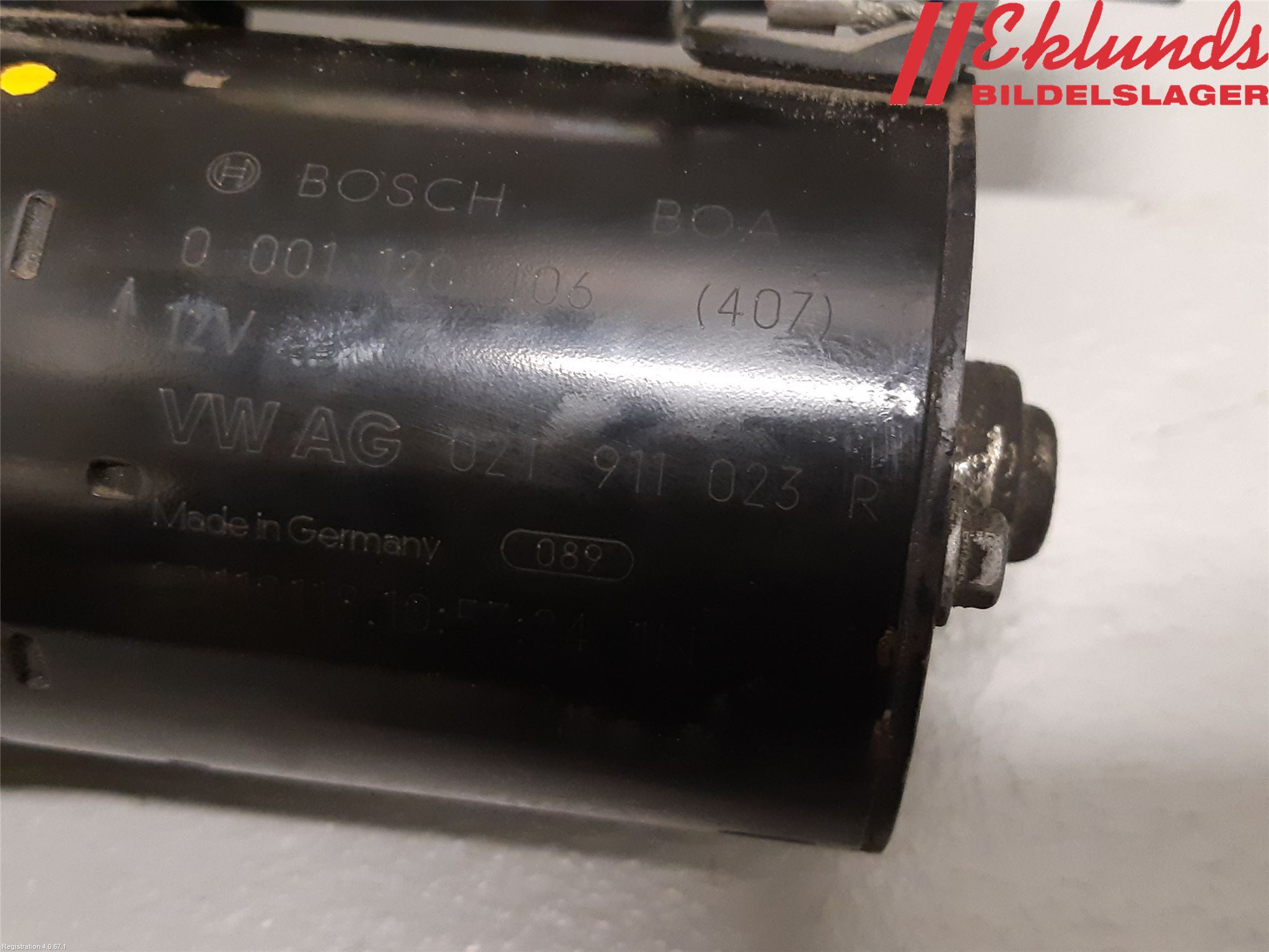 Skoda FABIA 07-14 Startmotor