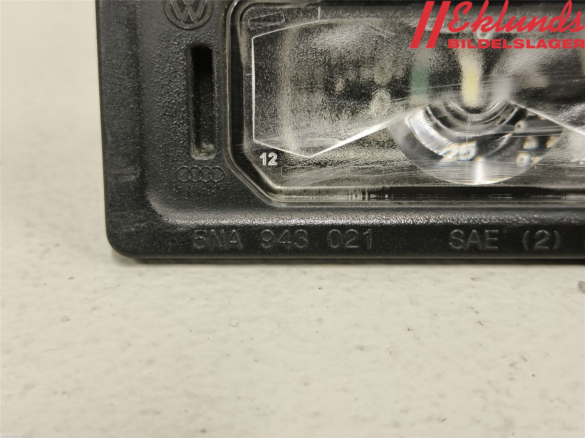 Audi A6/S6 4G 11-18 Skylt Belysning