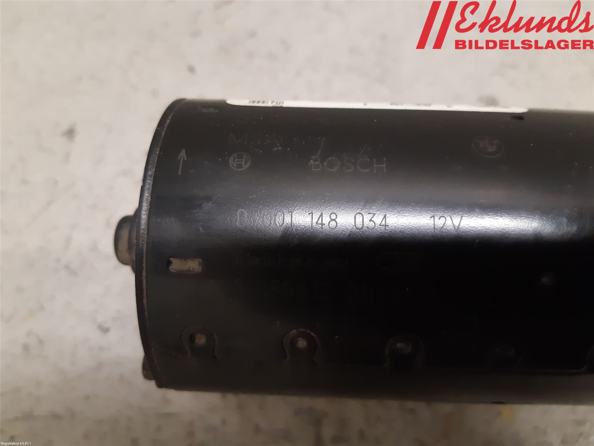 BMW 5 F10/F11/F18 09-17 Startmotor Diesel
