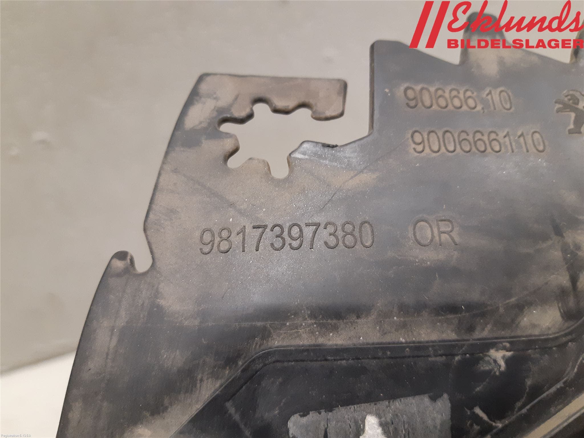 Peugeot PARTNER/E-PARTNER 19- Deflektor Plåt-Plast Kylning