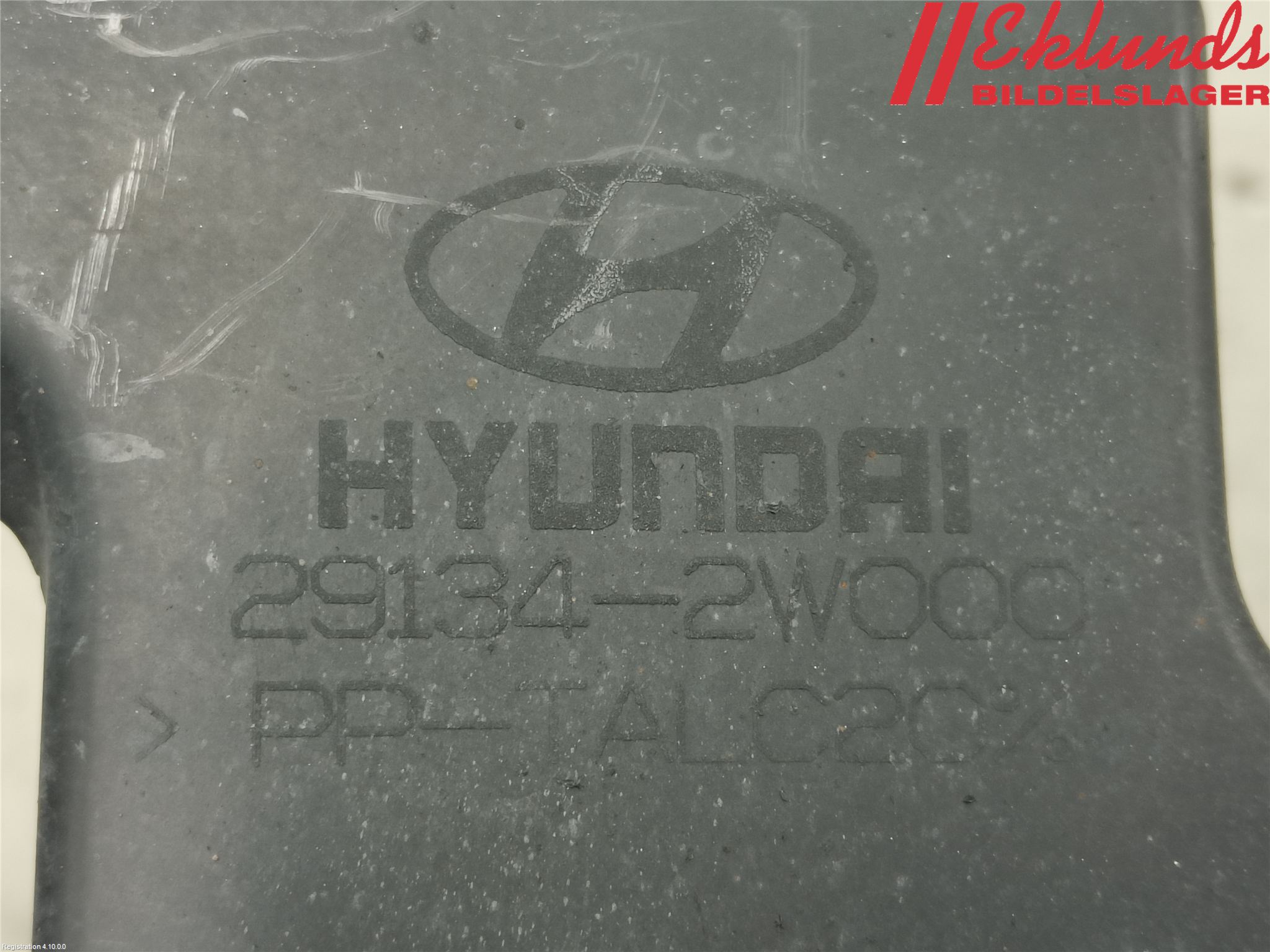 Hyundai SANTA FE 13-18 Deflektor Plåt-Plast Kylning